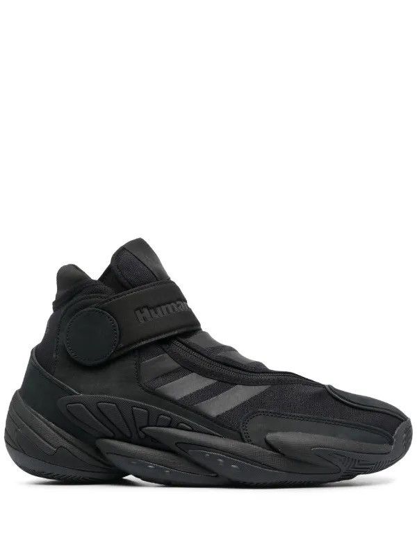 Adidas × Pharrell BYW 0 To 60 'Triple Black High Top Sneaker Boots GX2486 Size US 9.5 / EU 42-43 - 20 Thumbnail