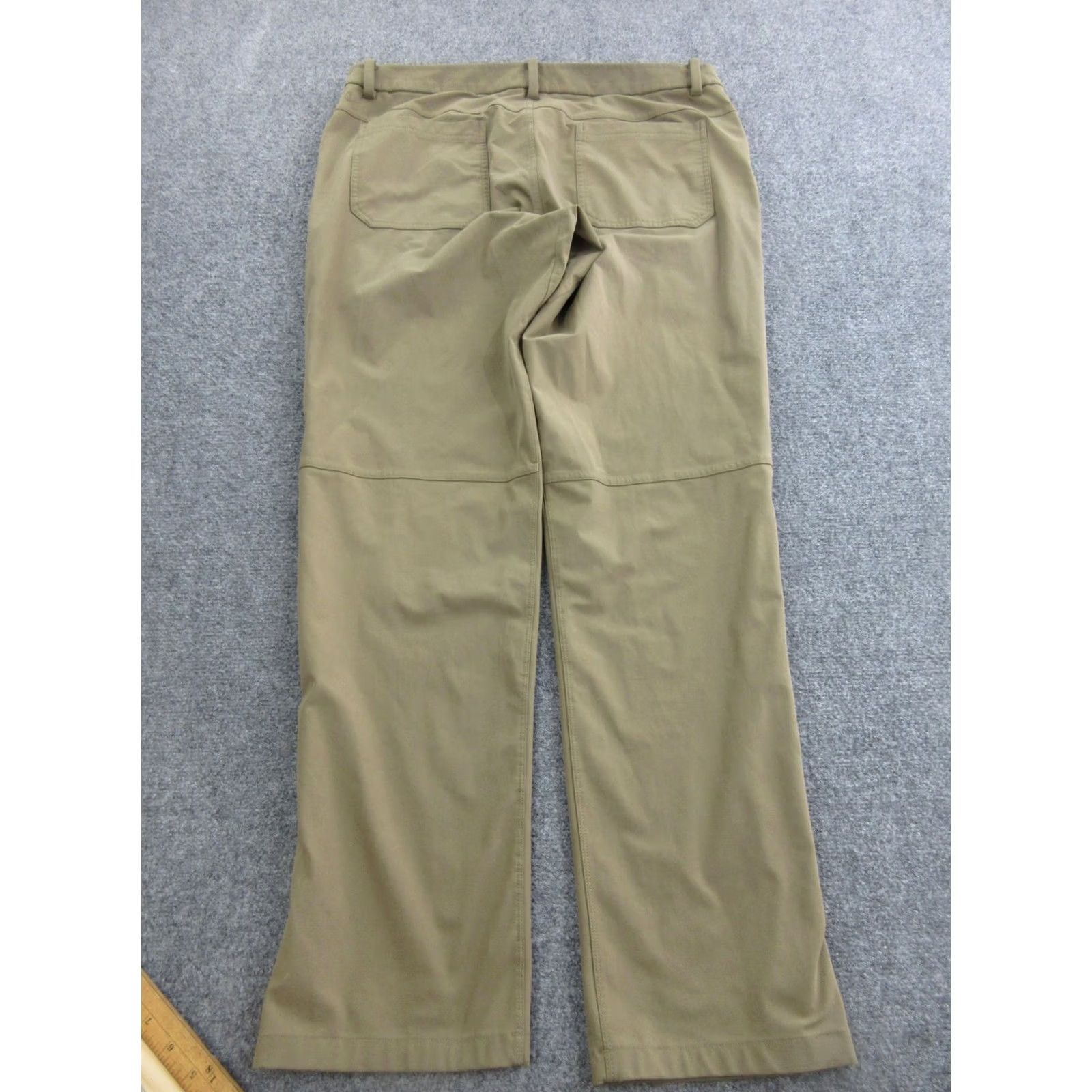 Lululemon Lululemon Pants Mens 36x30 Beige Stretch Chino Golf Casual Straight Leg Travel Size US 36 / EU 52 - 7 Thumbnail