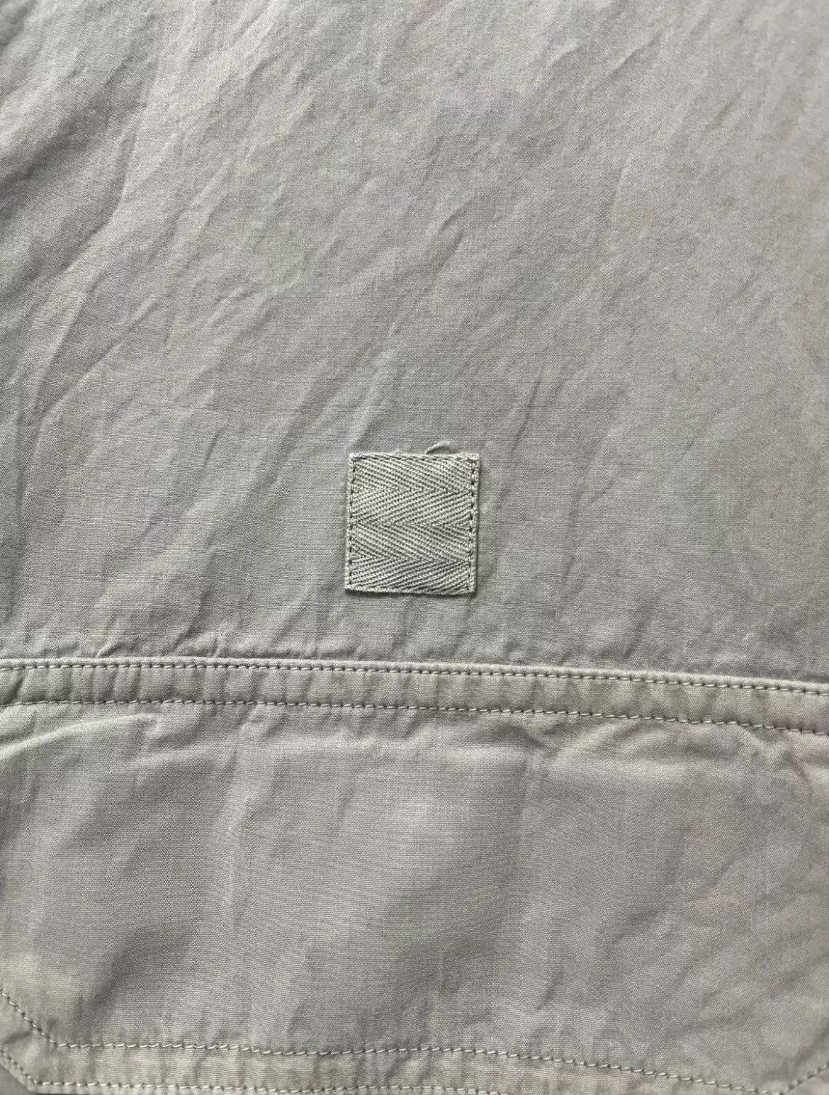 Stone Island Stone Island Vintage Matte Grey LS Double Pocket Button Up Size US L / EU 52-54 / 3 - 6 Thumbnail