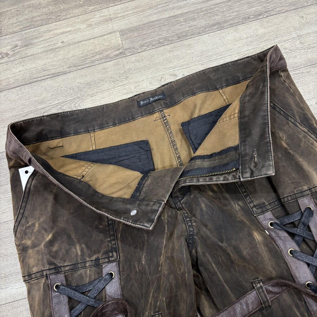 Other Devil fashion bondage trouser pants Size US 34 / EU 50 - 5 Thumbnail