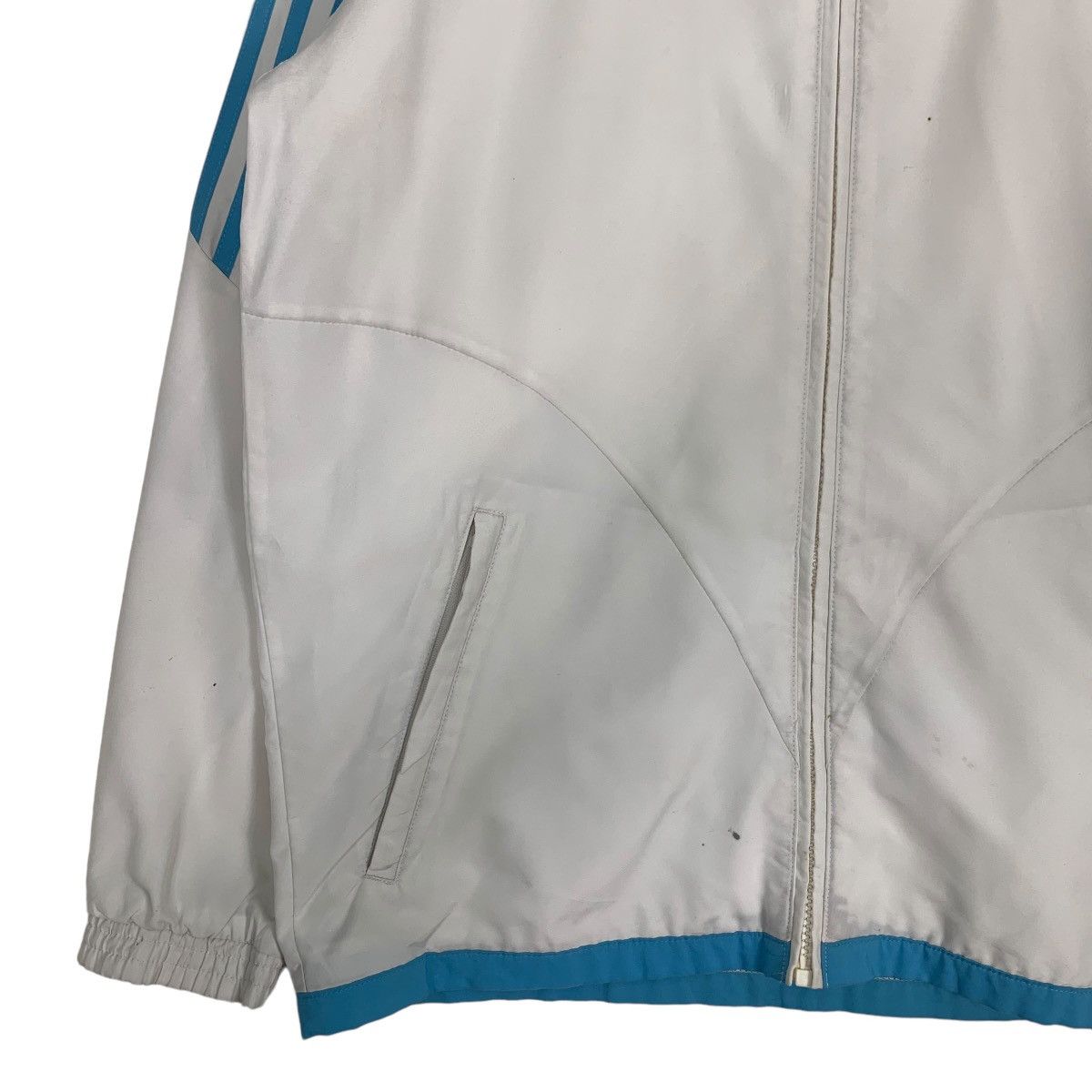 Adidas ADIDAS Olympique de Marseille Youth Light Jacket #0605-C28 Size US XL / EU 56 / 4 - 5 Thumbnail
