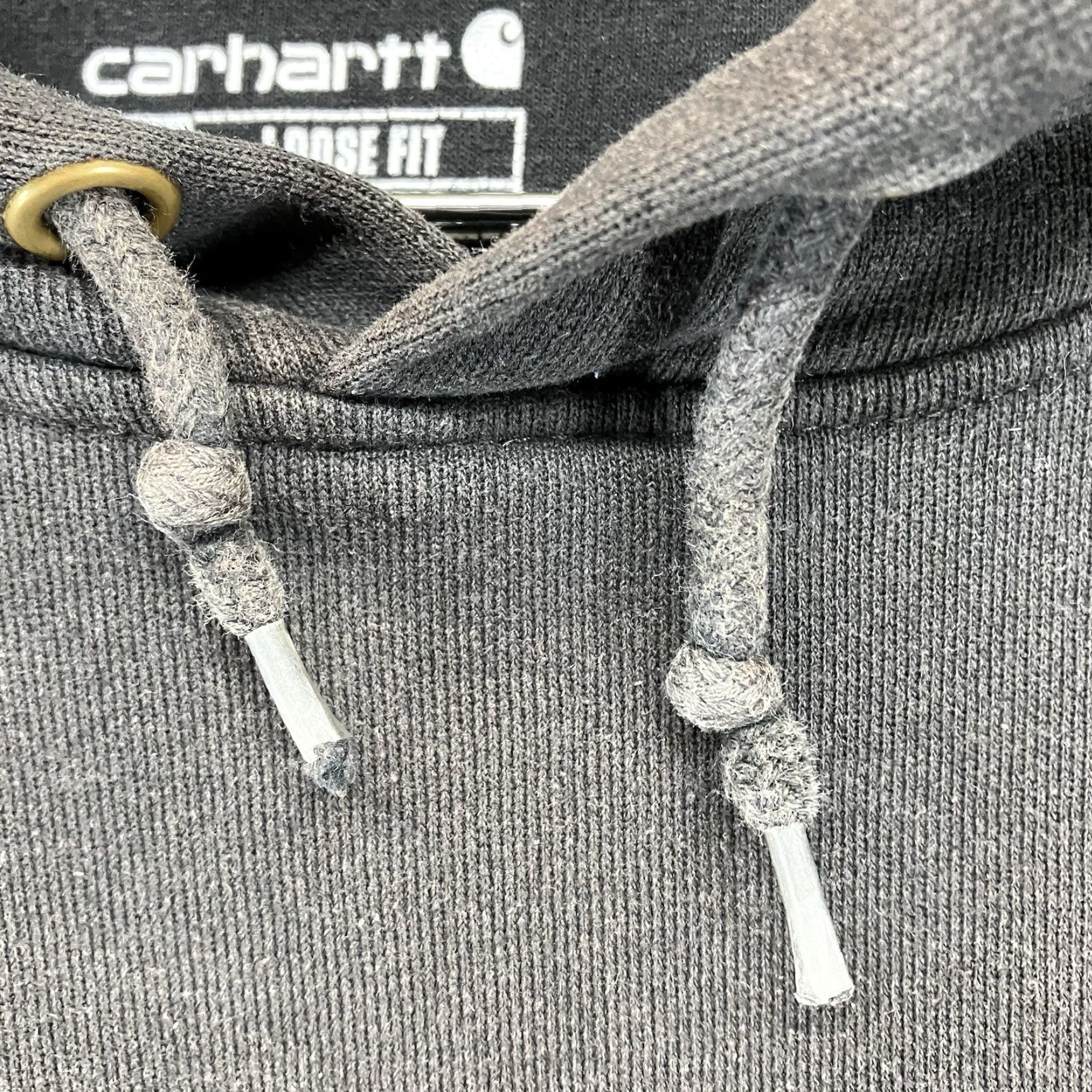 Carhartt Carhartt Hoodie Mens 2XL Loose Fit Pullover Hooded Pockets Black Regular Size 2XL Cotton Blend Fleece Logo Outdoor Classic Walking Size US XXL / EU 58 / 5 - 5 Thumbnail