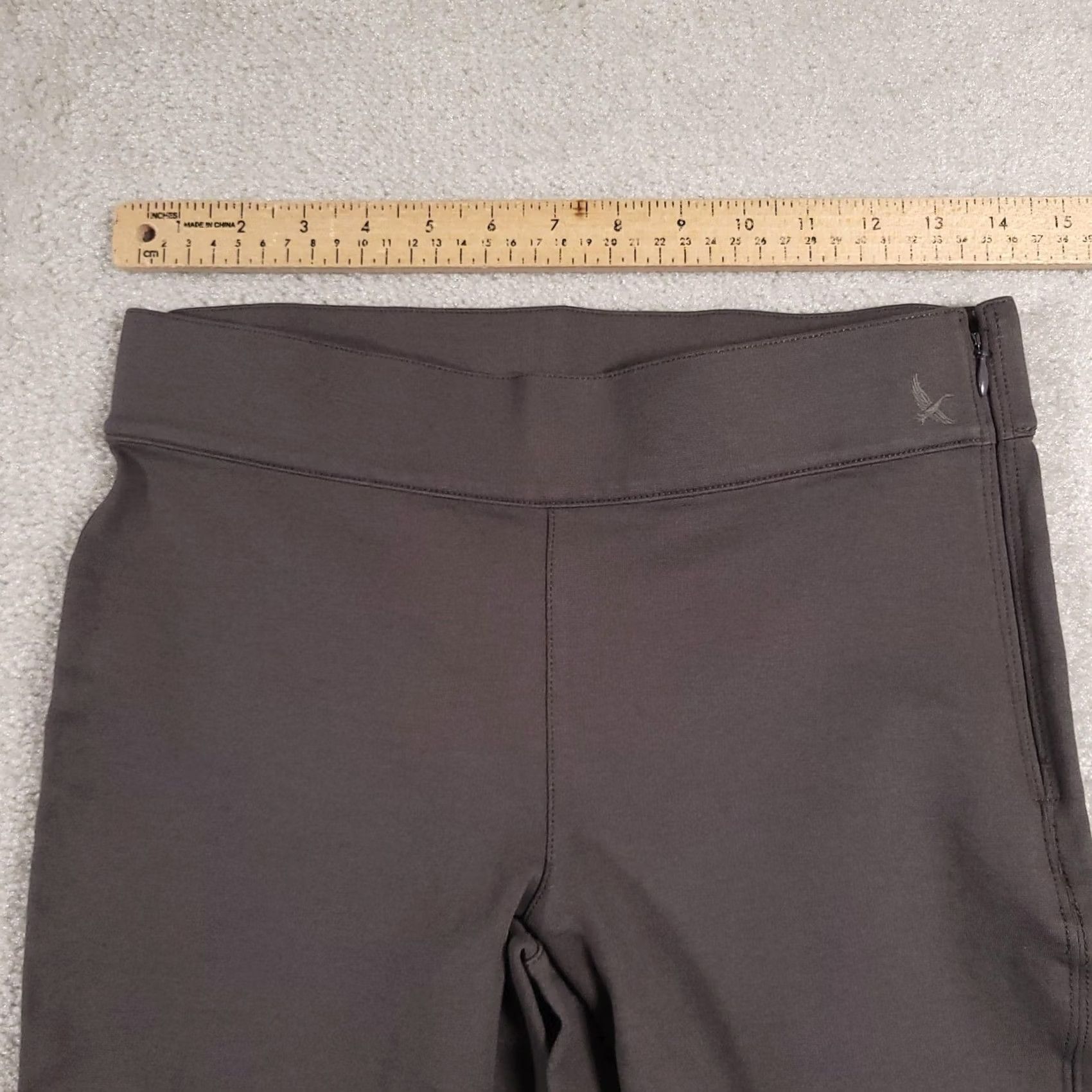 Eddie Bauer Eddie Bauer Pants Womens 2 Gray Straight Yoga Athletic Stretch Modal Blend Zip Pocket Size 26" / US 2 / IT 38 - 5 Thumbnail