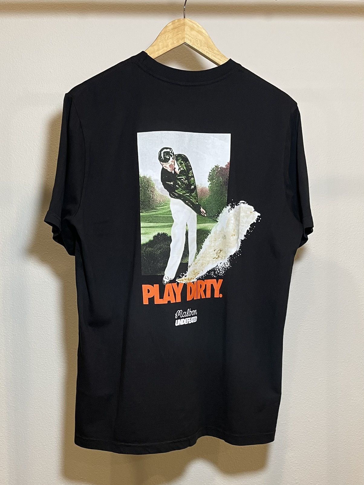 Malbon Malbon x Undefeated Play Dirty Tee Size US S / EU 44-46 / 1 - 2 Thumbnail