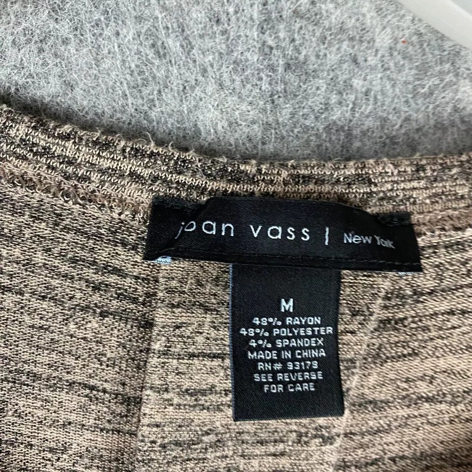 Other Joan Vass Blouse Medium Women's Pullover Tan Adults M Size M / US 6-8 / IT 42-44 - 3 Thumbnail