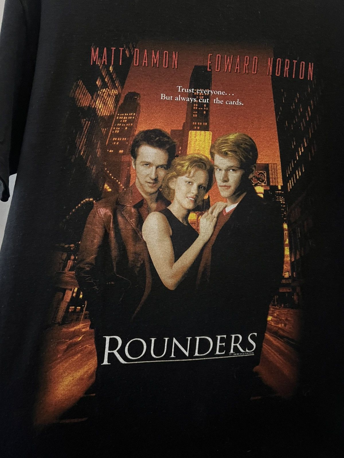 Vintage Vintage 1998 The Rounders Matt Damon Size US L / EU 52-54 / 3 - 2 Thumbnail