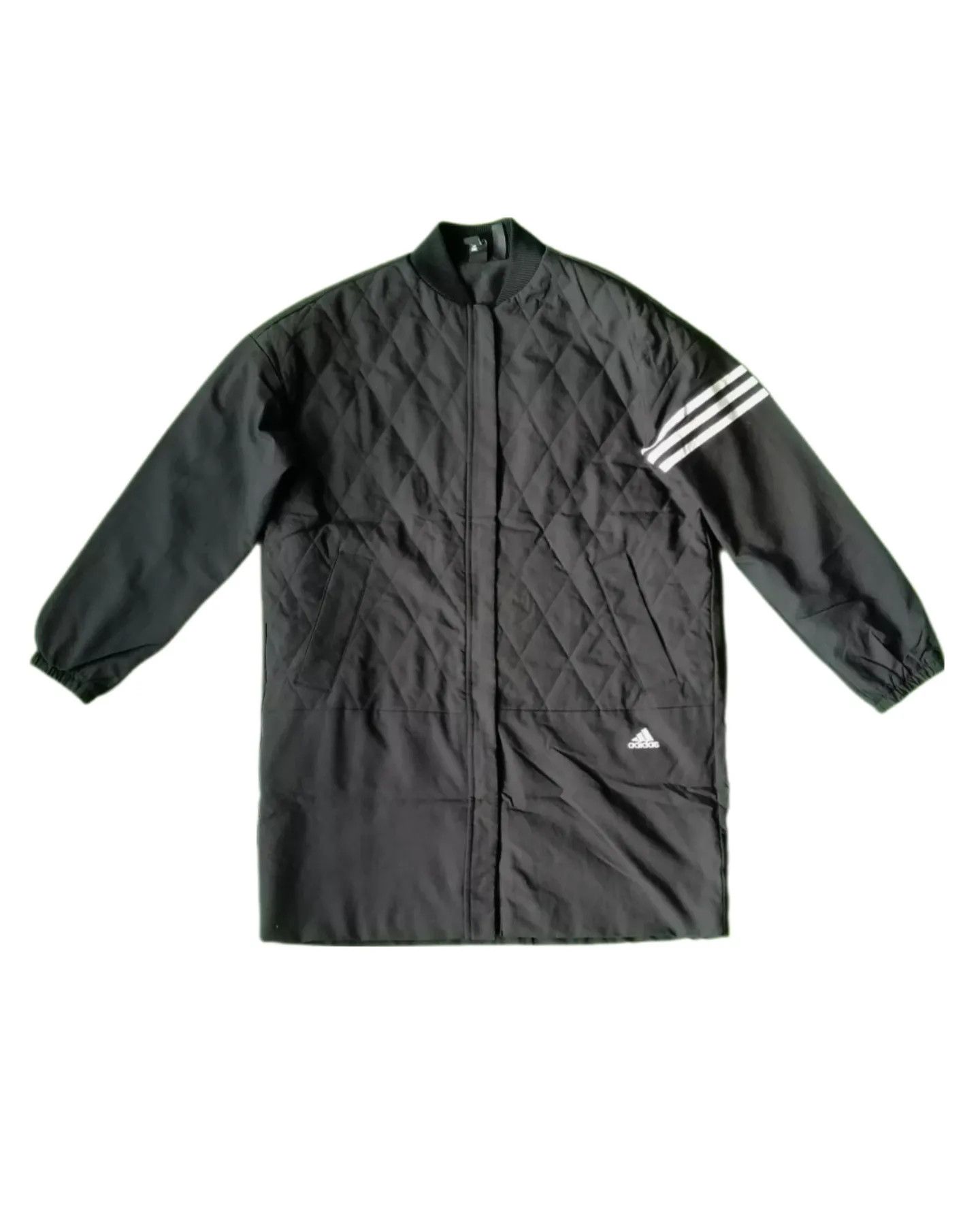 Adidas Adidas Stadium Parka Long Black Bomber Jacket Size US S / EU 44-46 / 1 - 1 Thumbnail