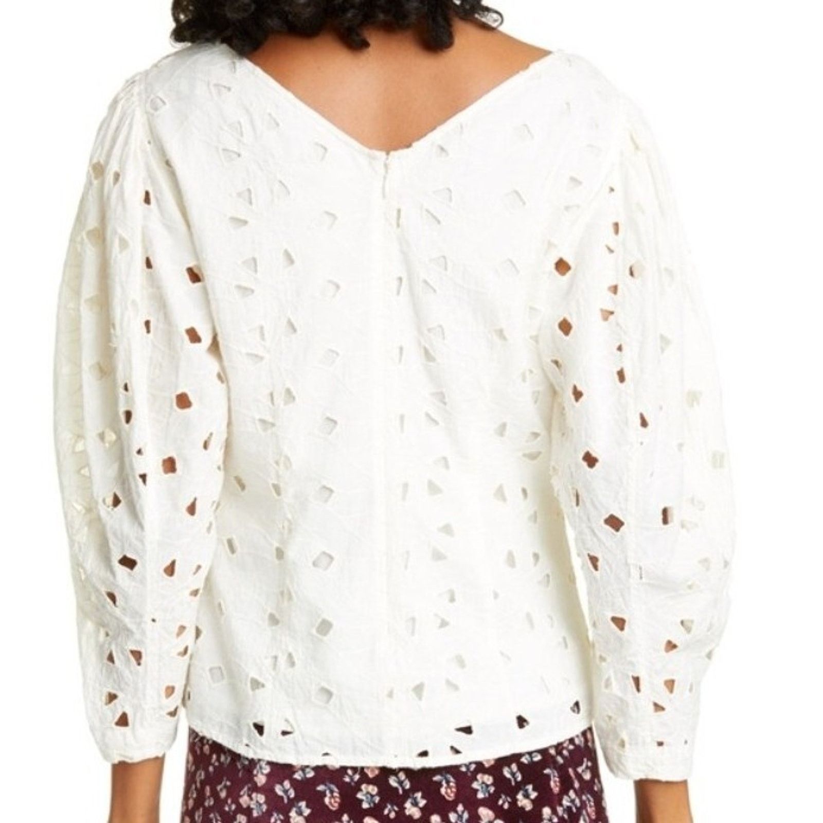 & Other Stories LA VIE REBECCA TAYLOR EMBROIDERED Cotton LinedSize S A001406 Size S / US 4 / IT 40 - 3 Thumbnail