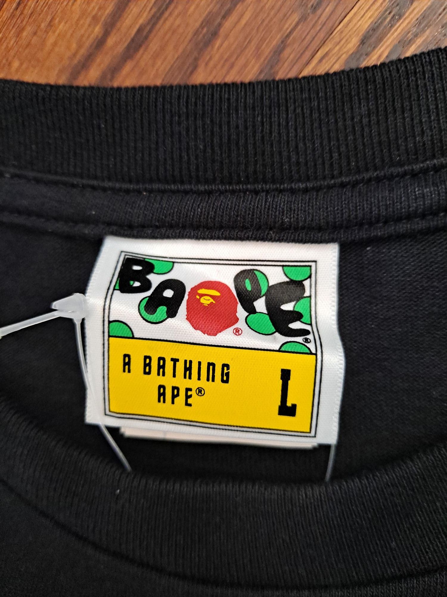 Bape BAPE Gradation General Tee Black Size US L / EU 52-54 / 3 - 2 Thumbnail