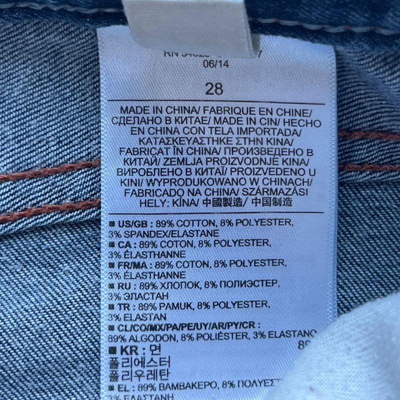 Banana Republic Banana Republic Women's Skinny Jeans Denim Blue Size 28 Size 28" / US 6 / IT 42 - 6 Thumbnail
