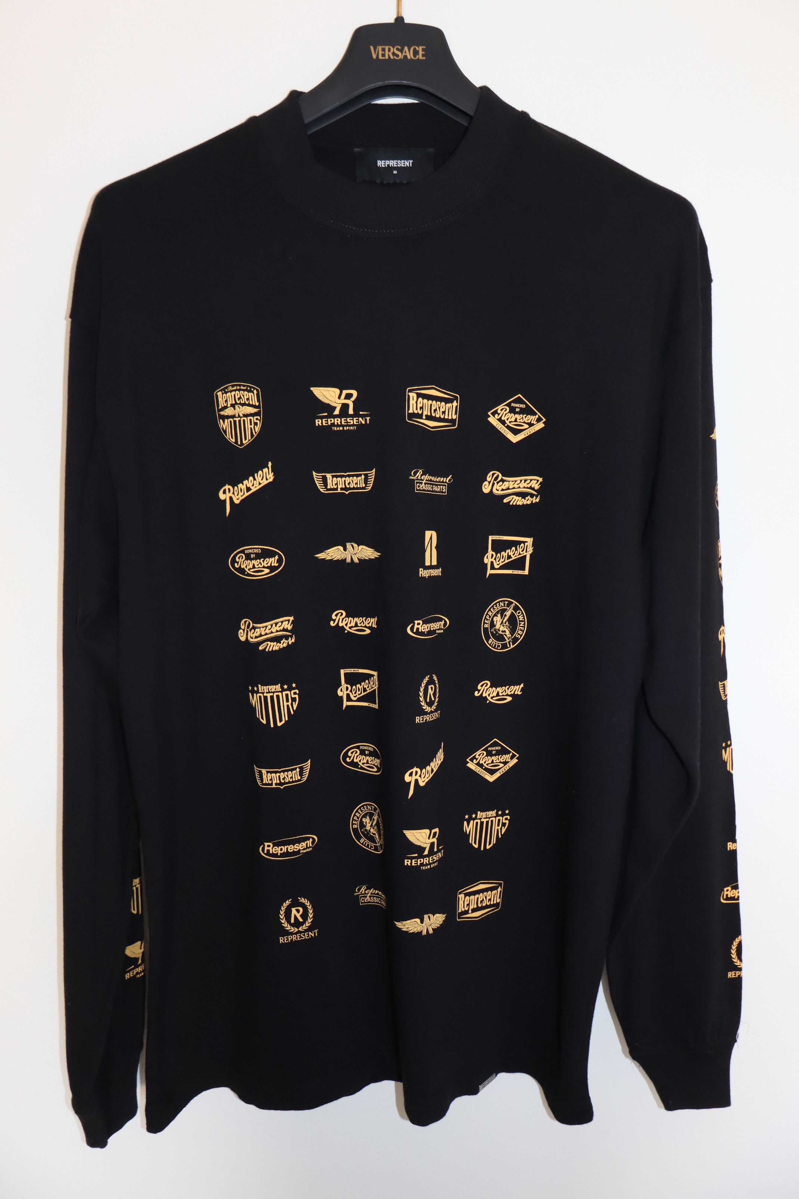 Represent Clo. Multi logo longsleeve tshirt Size US M / EU 48-50 / 2 - 2 Thumbnail