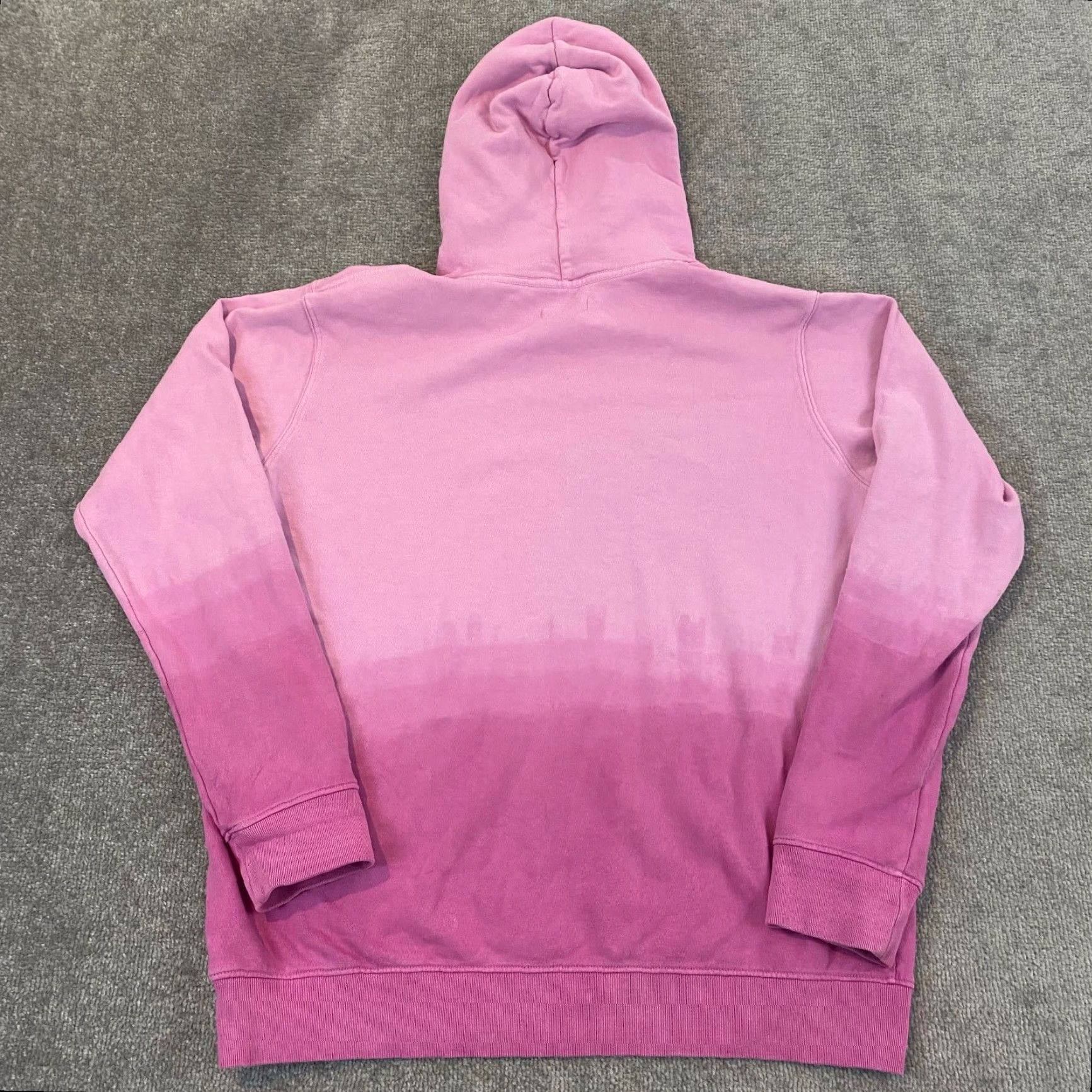 Outerknown VINTAGE OUTERKNOWN Hoodie Jacket Mens Large Pink Sunfade Hooded Long Sleeve USA Size US L / EU 52-54 / 3 - 7 Thumbnail