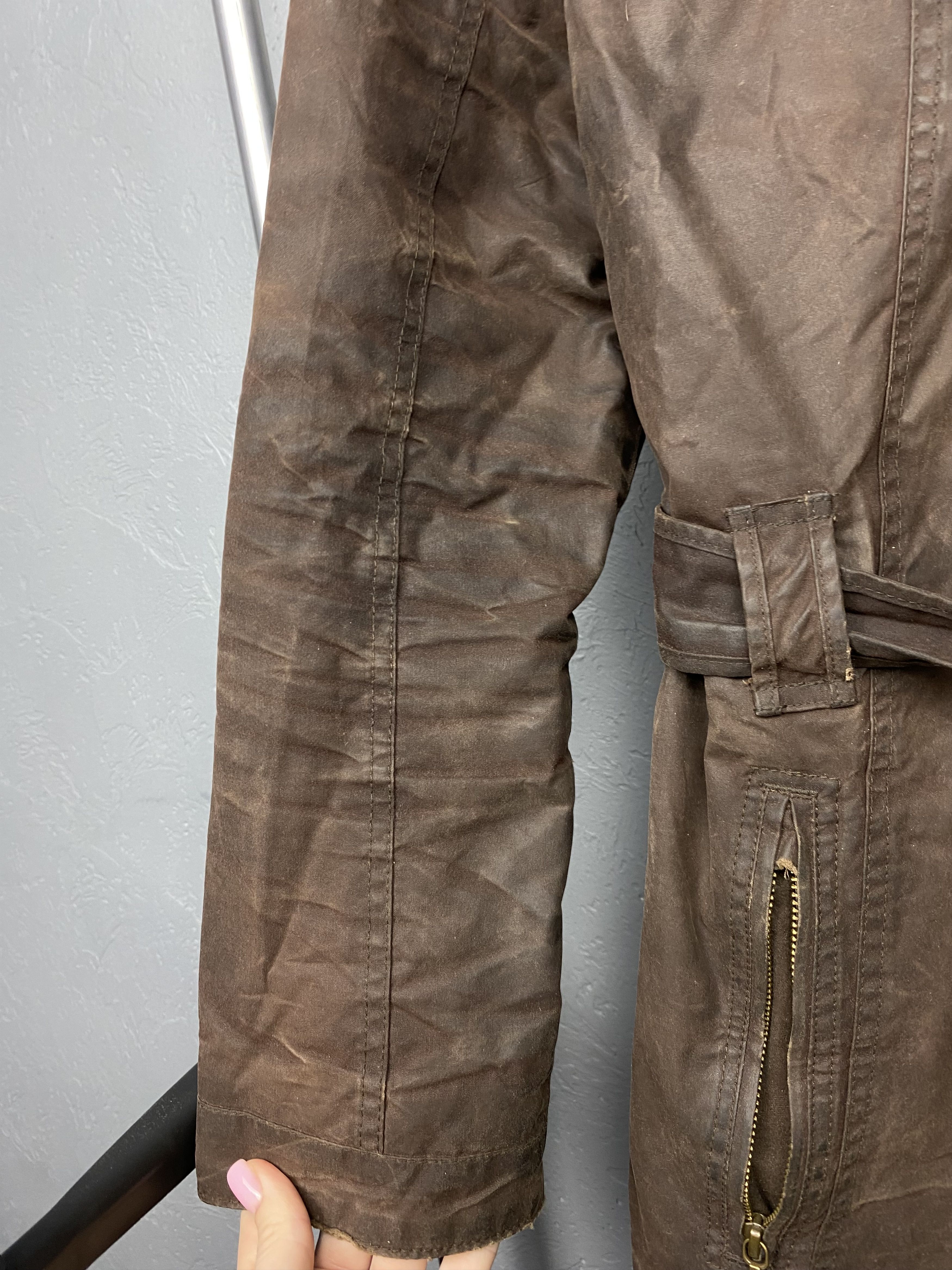 Barbour Barbour Vintage Womens Cameron Wax Jacket Size L / US 10 / IT 46 - 5 Thumbnail