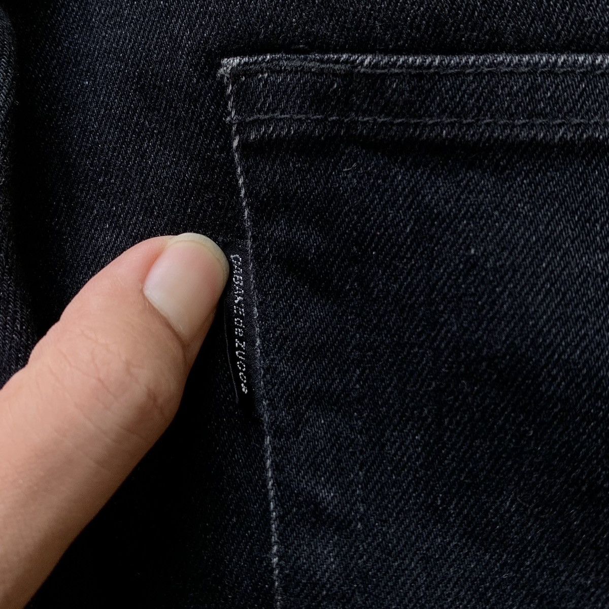 CABANE de ZUCCa Issey Miyake Archive Cabane De Zucca Button Leg Denim Pants Size US 34 / EU 50 - 8 Thumbnail