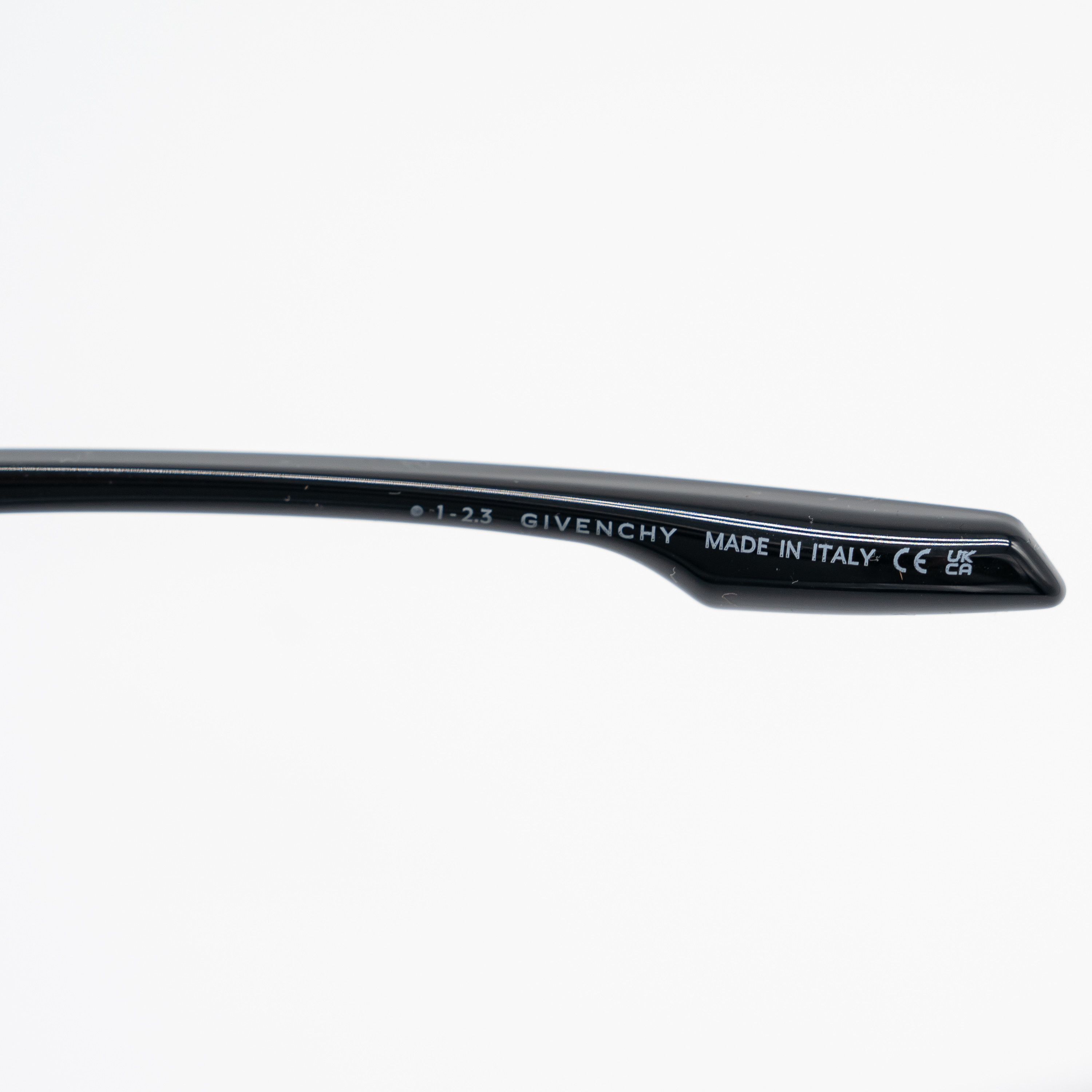 Givenchy Givenchy Giv Cut Shield Sunglasses Black Unisex Size ONE SIZE - 9 Thumbnail