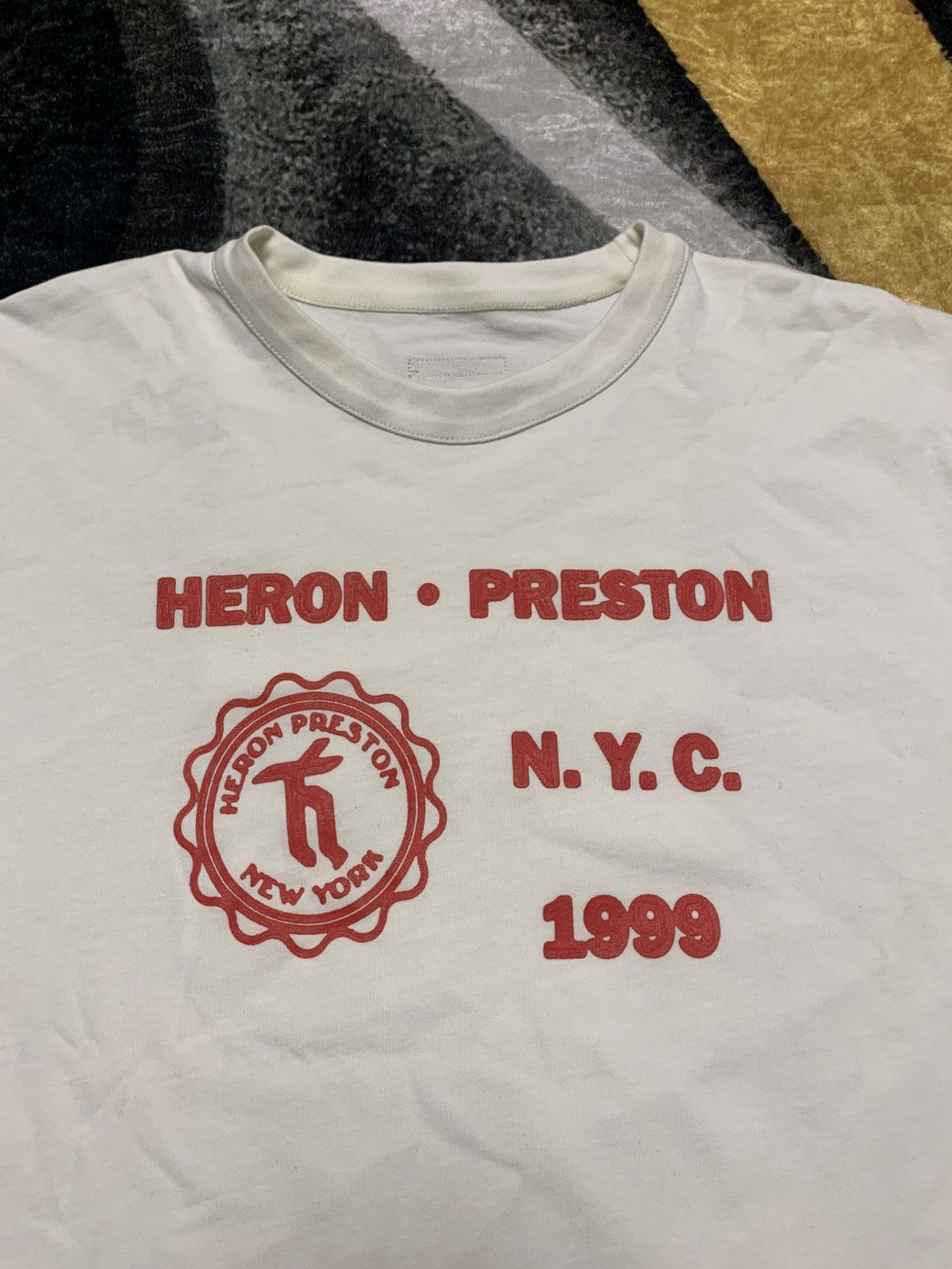 Heron Preston Heron Preston T-Shirt Birds Herons Size ONE SIZE - 3 Thumbnail
