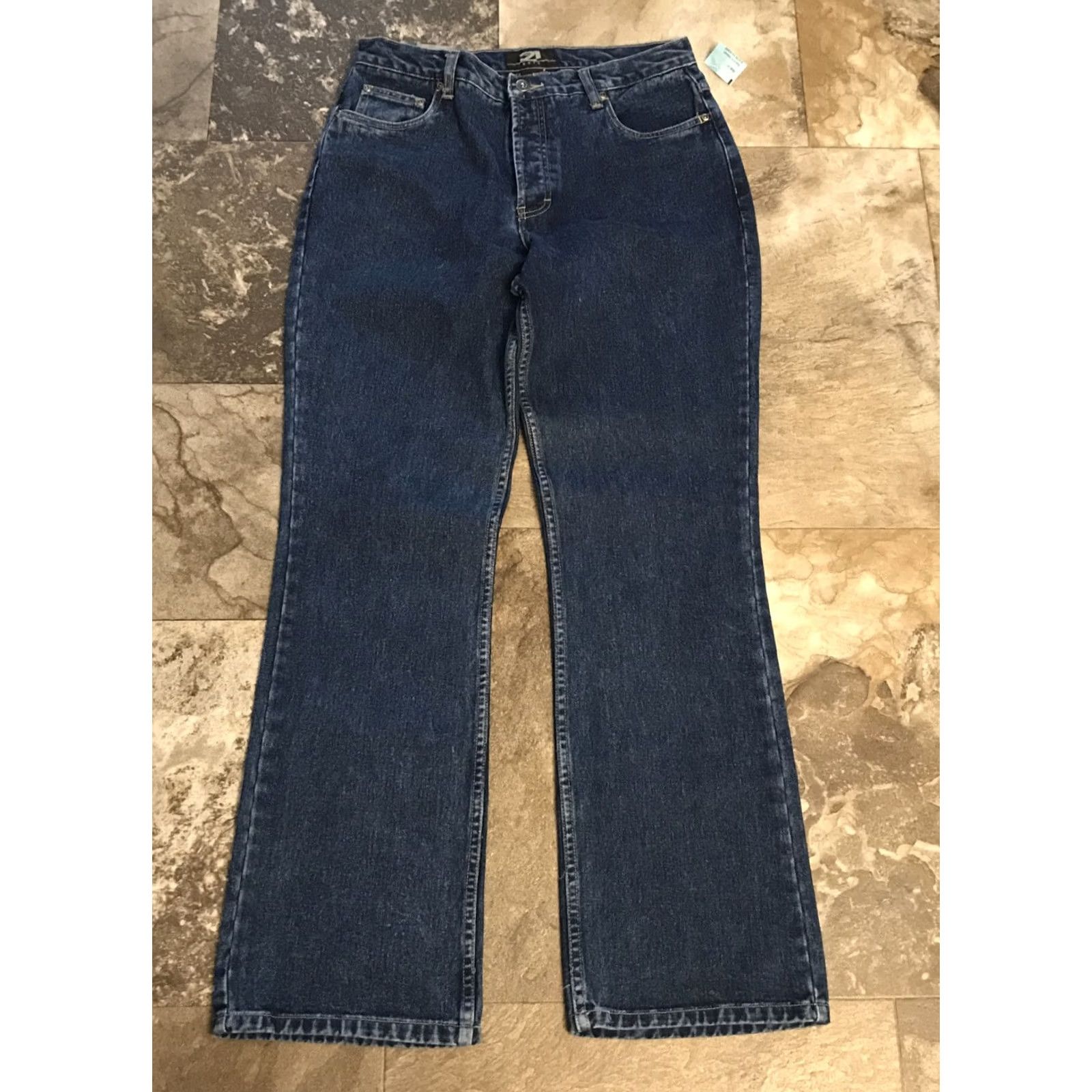 Vintage Rue 21 Jeans Bootcut Denim NWT Size 10 Regular Women’s Cotton 32W 31.5 Inseam Blue Size 32" / US 10 / IT 46 - 3 Thumbnail