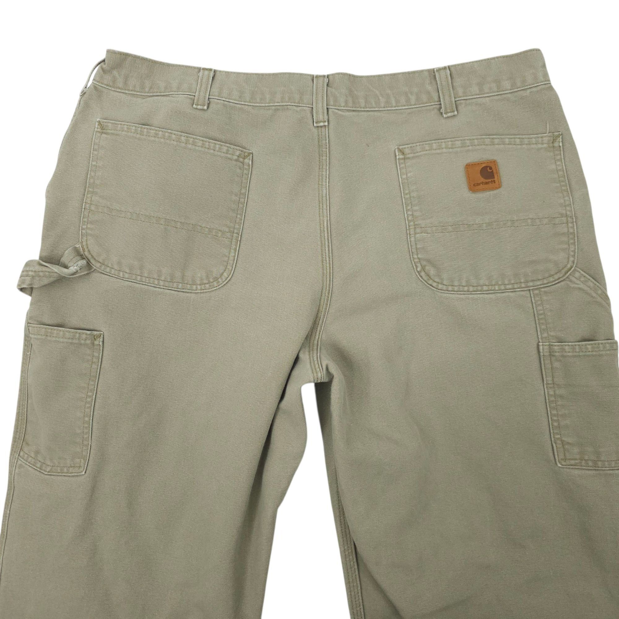 Carhartt Carhartt Dungaree Fit Cargo Pant Mens 38x27.5 Cotton Canvas Size US 38 / EU 54 - 16 Thumbnail