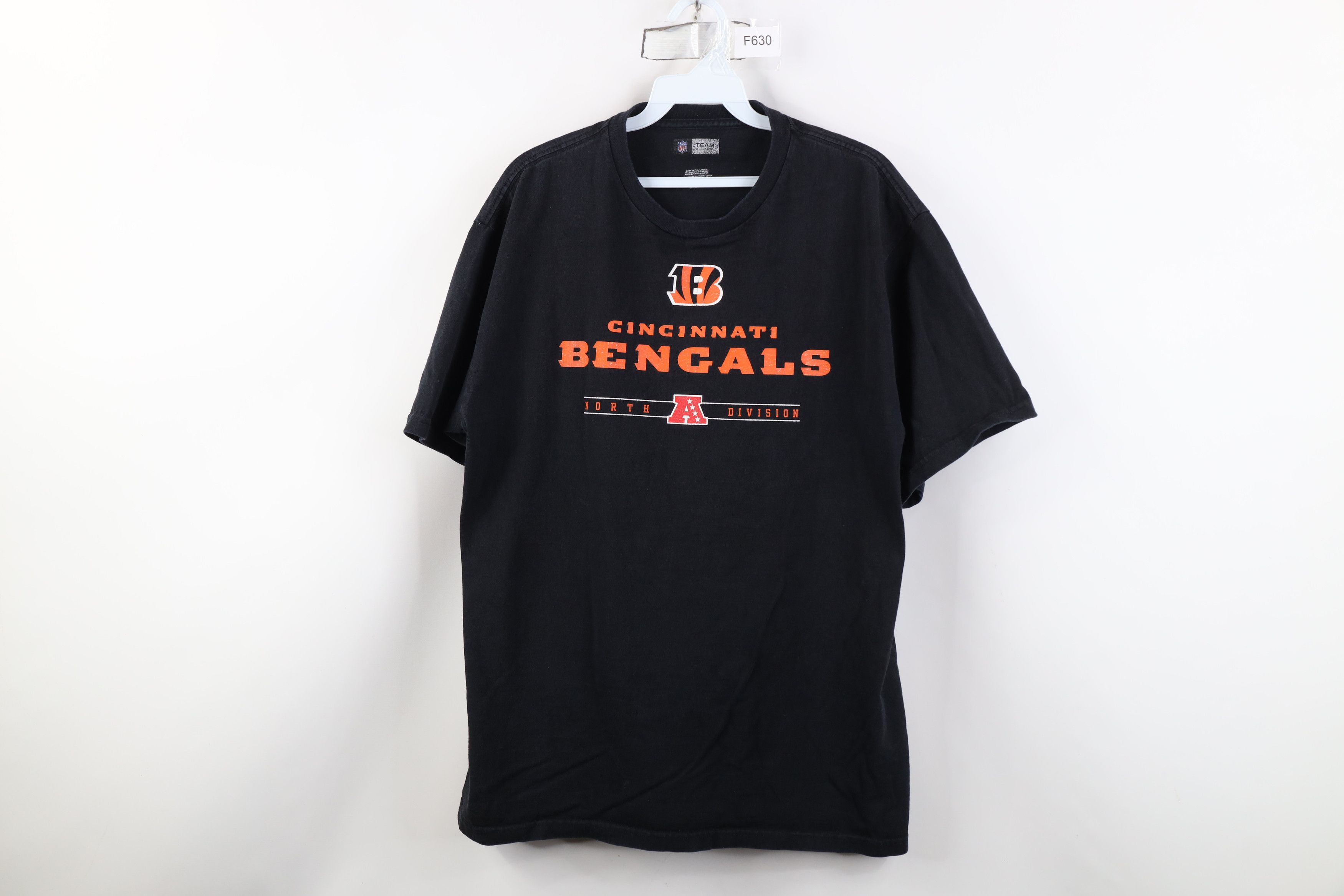 Vintage Vintage Y2K NFL Cincinnati Bengals Football T-Shirt Black Size US L / EU 52-54 / 3 - 1 Thumbnail