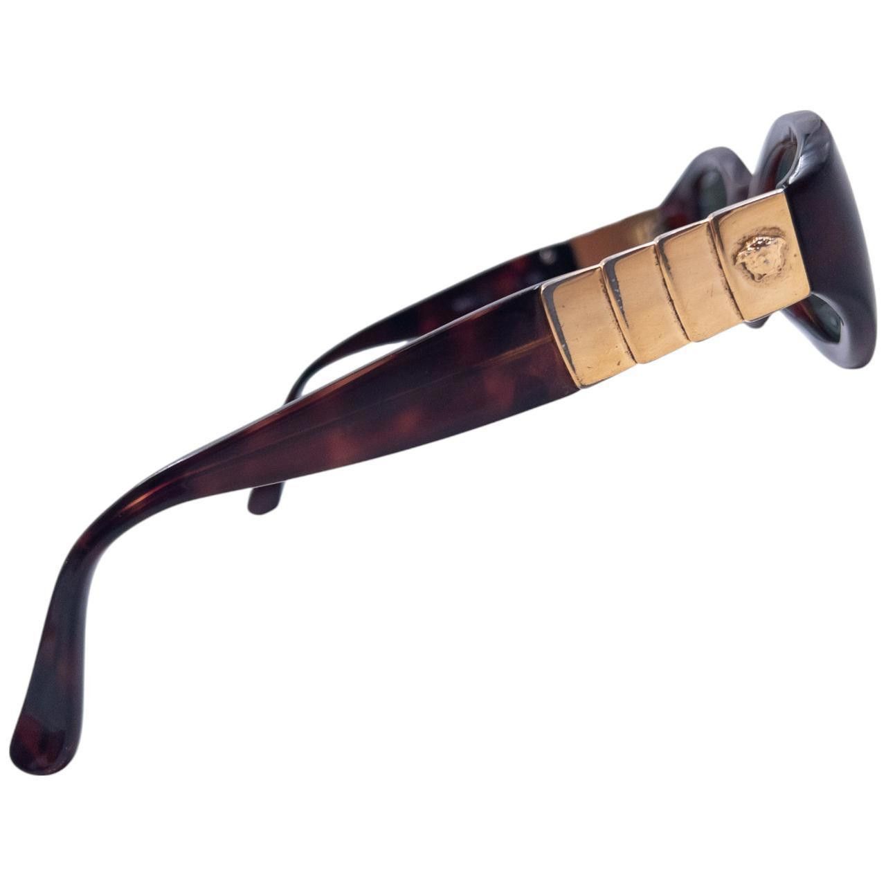 Versace Vintage Gianni Versace Tortoise Shell Sunglasses Size ONE SIZE - 3 Thumbnail