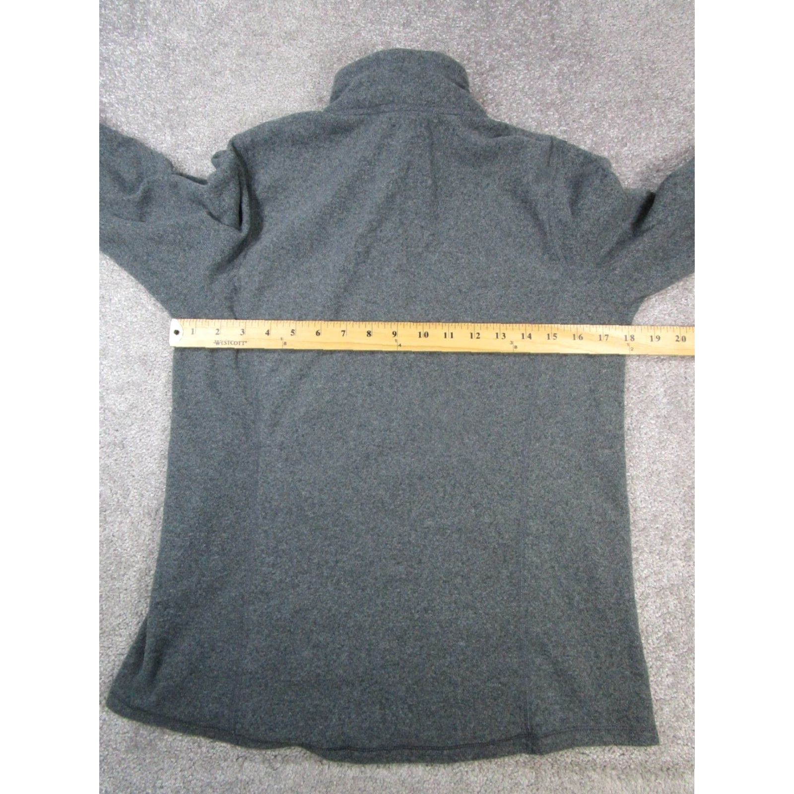 Vintage REI Womens Small Grey Quarter Zip Hiking Fleece Sweater Size S / US 4 / IT 40 - 5 Thumbnail