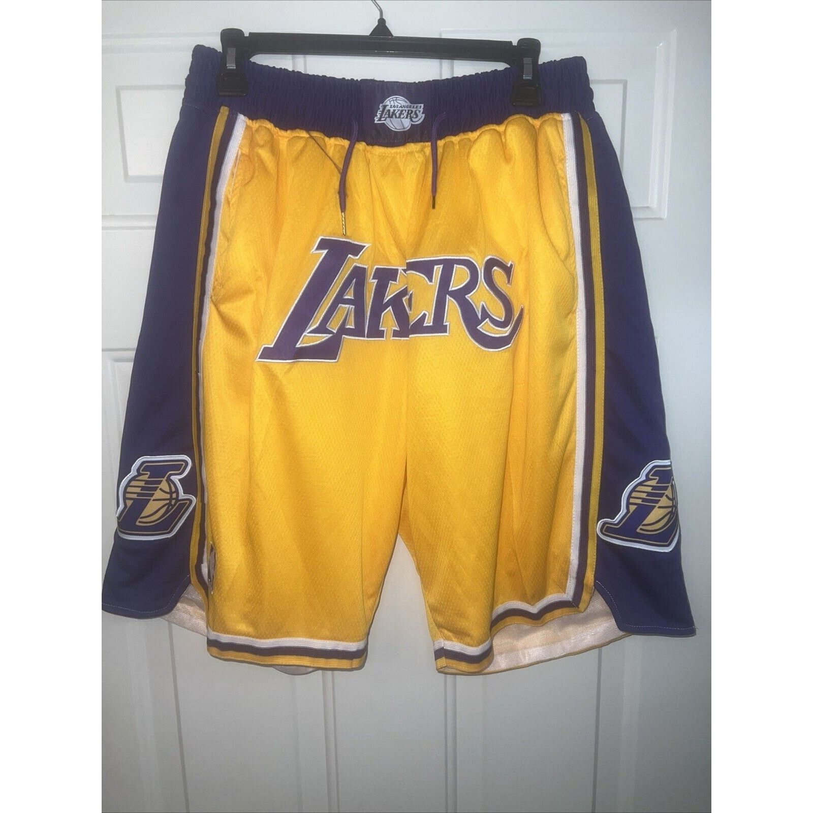 Just Don Los Angeles Lakers Jersey Shorts Just Don Purple Gold 3XL Grailed