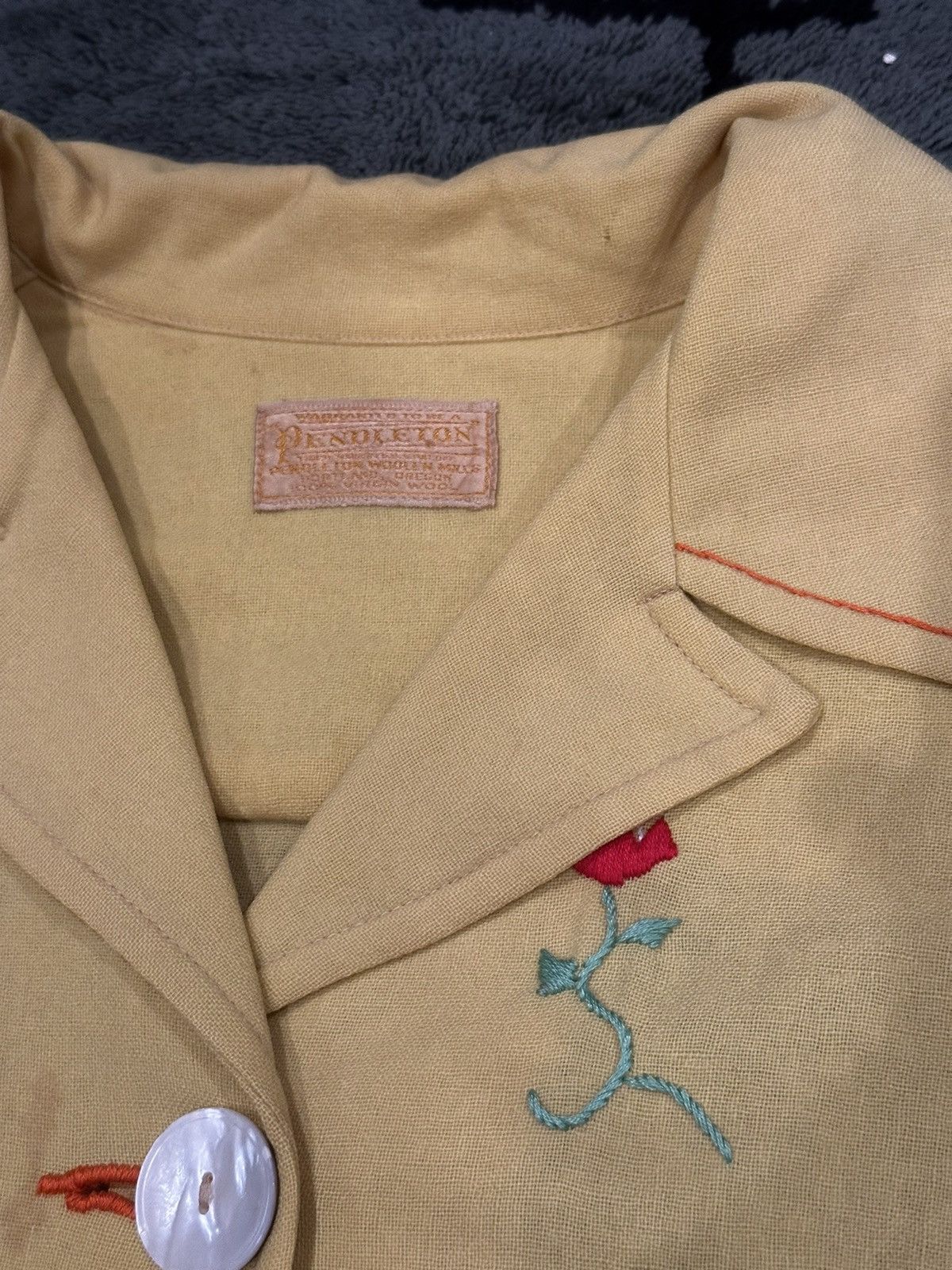 Pendleton × Vintage Rare 50’s 49er Pendleton Patched Embroidered Jacket Size US M / EU 48-50 / 2 - 11 Thumbnail