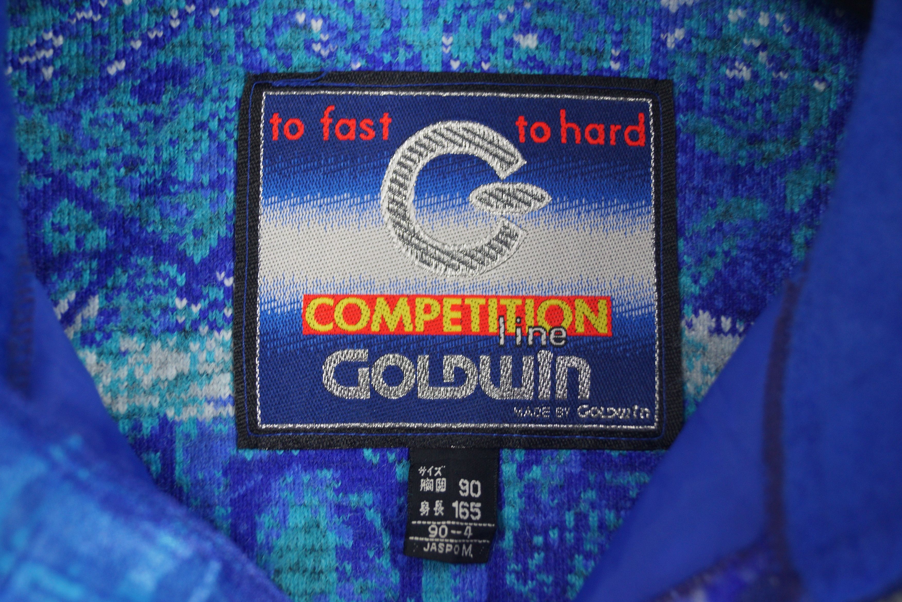 Goldwin × Vintage Rare Vintage Goldwin Sweater Half Zipper Nice Design Size US M / EU 48-50 / 2 - 3 Thumbnail