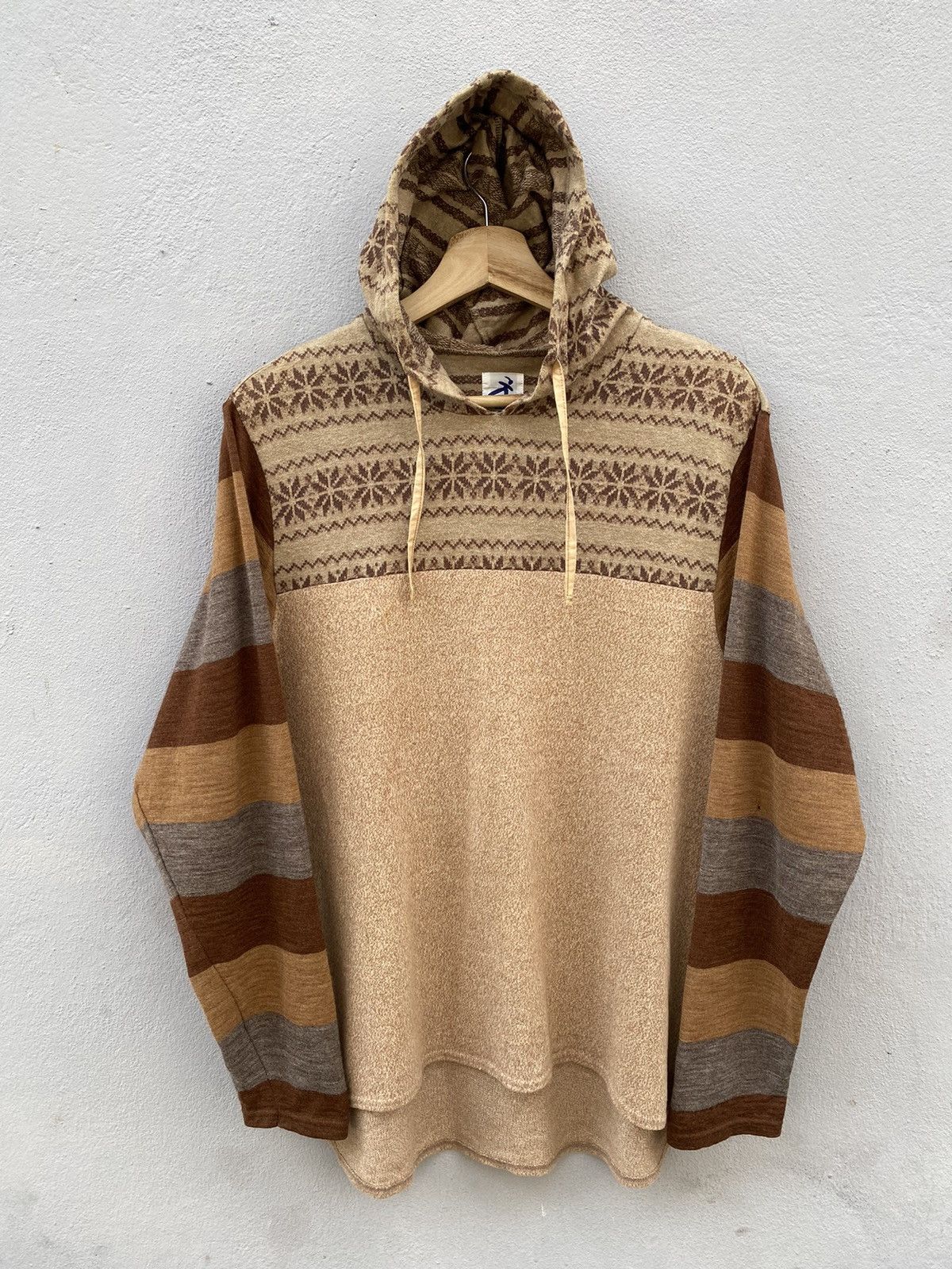 Hai Sporting Gear × Issey Miyake Vintage HAI SPORTING GEAR Native / Navajo Hoodie Size US M / EU 48-50 / 2 - 1 Thumbnail