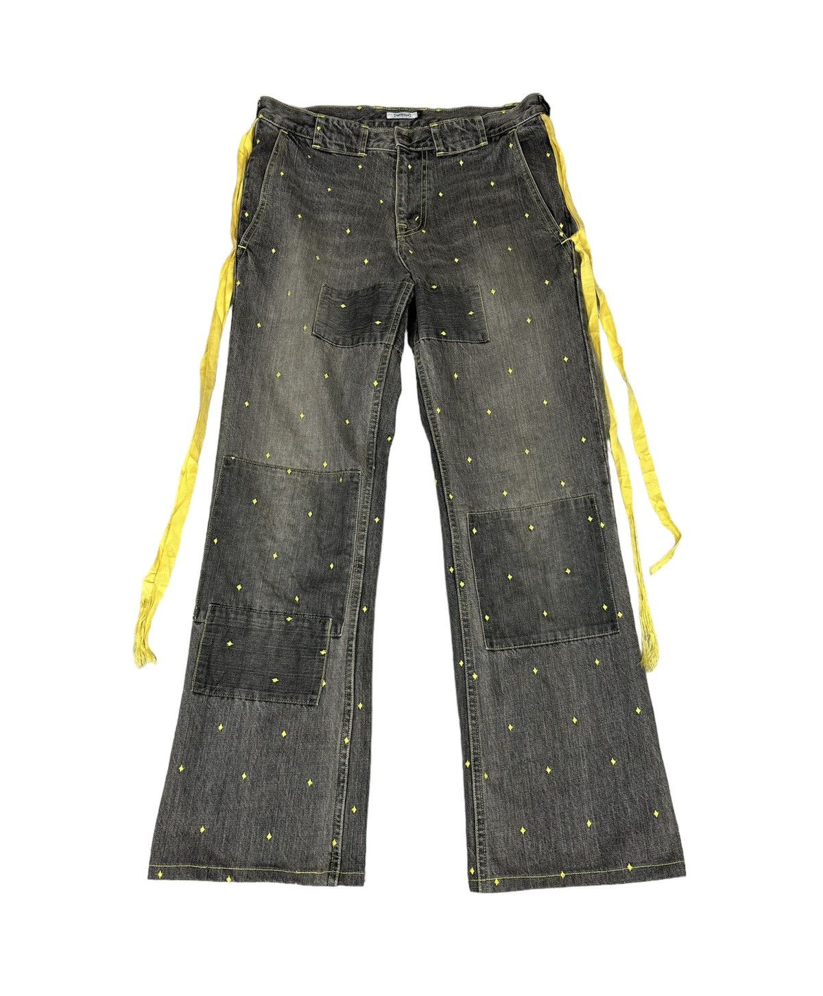 Undercover Undercover SS02 Priod Diamond Jeans. S0337 Size US 29 - 1 Thumbnail
