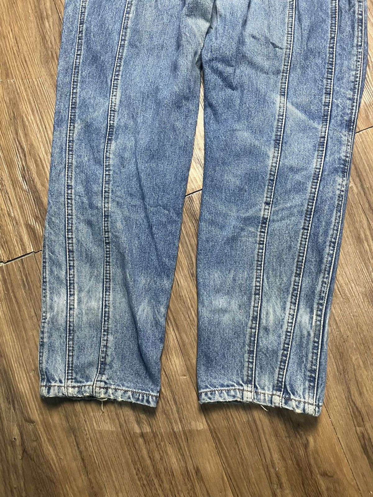 Beauty Beast 90s American Style High-Rise Unique Seam (42) Size 28" / US 6 / IT 42 - 12 Thumbnail