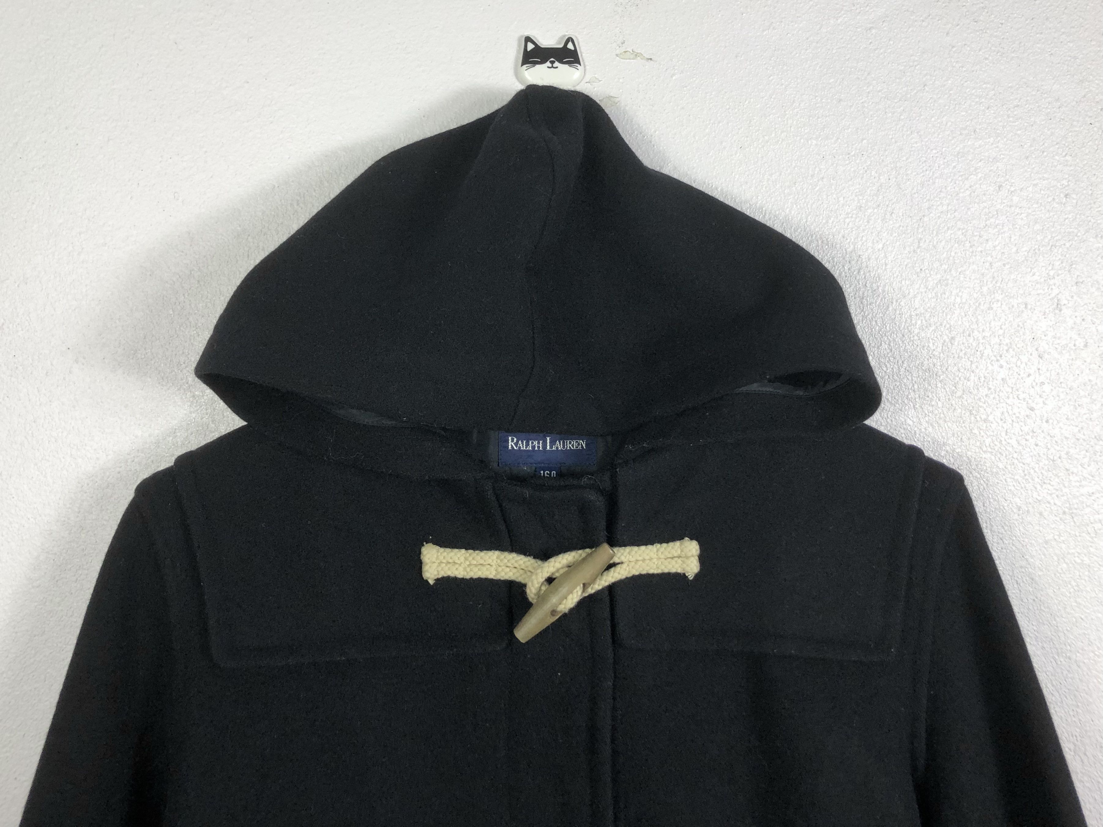 Ralph Lauren Rare Ralph Lauren Wool Hooded Duffle Jacket Size US M / EU 48-50 / 2 - 2 Thumbnail
