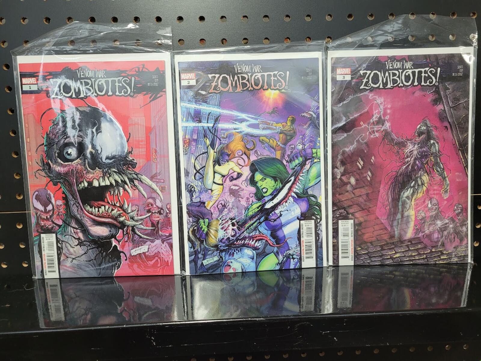 Marvel Comics Venom War: Zombiotes #1-3 Complete Set Marvel 2024 NM Size ONE SIZE - 1 Thumbnail
