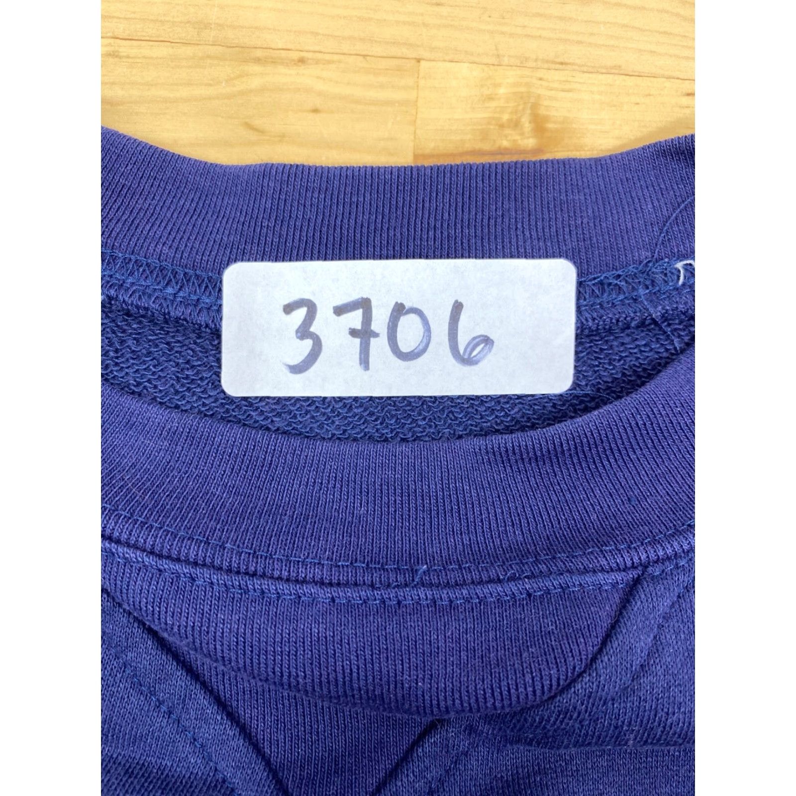 Vintage VINTAGE Womens French Laundry Pullover Sweater XL Blue Floral Embroidered #3706 Size XL / US 12-14 / IT 48-50 - 4 Thumbnail