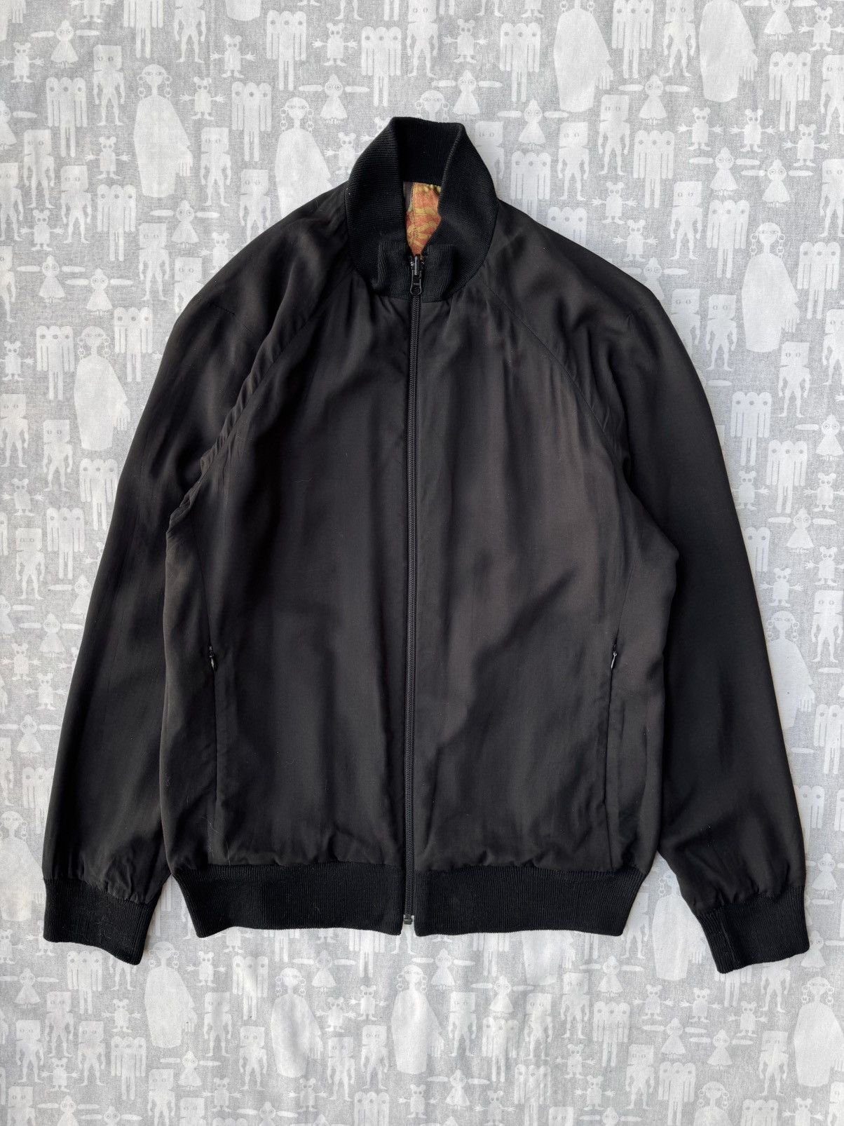 Yohji Yamamoto Yohji Yamamoto Pour Homme SS04 Taishō Era Silk Blouson Size US M / EU 48-50 / 2 - 18 Thumbnail
