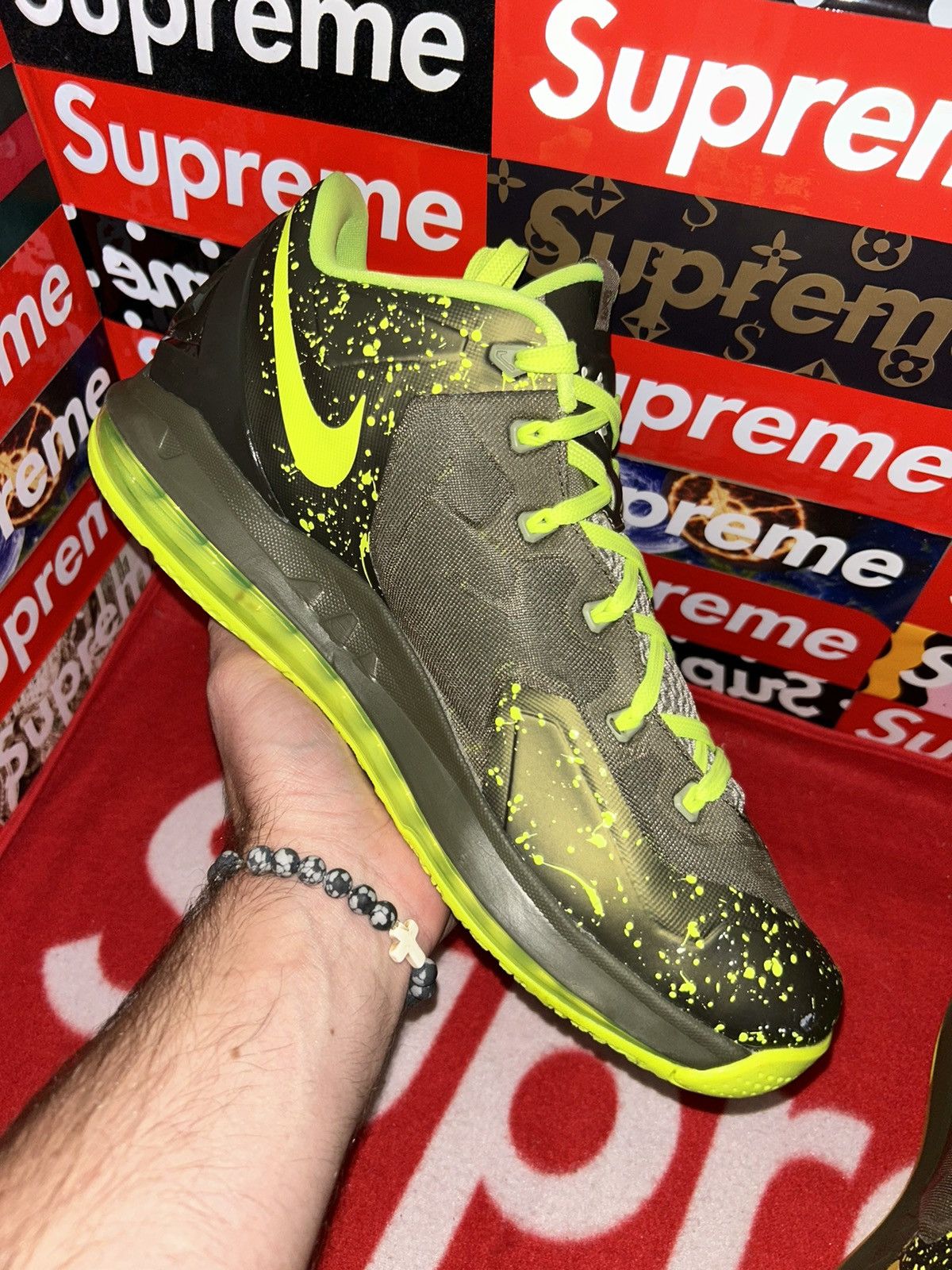Nike Nike Lebron 11 Low Dunkman 642849-200 size 12 Size US 12 / EU 45 - 7 Thumbnail