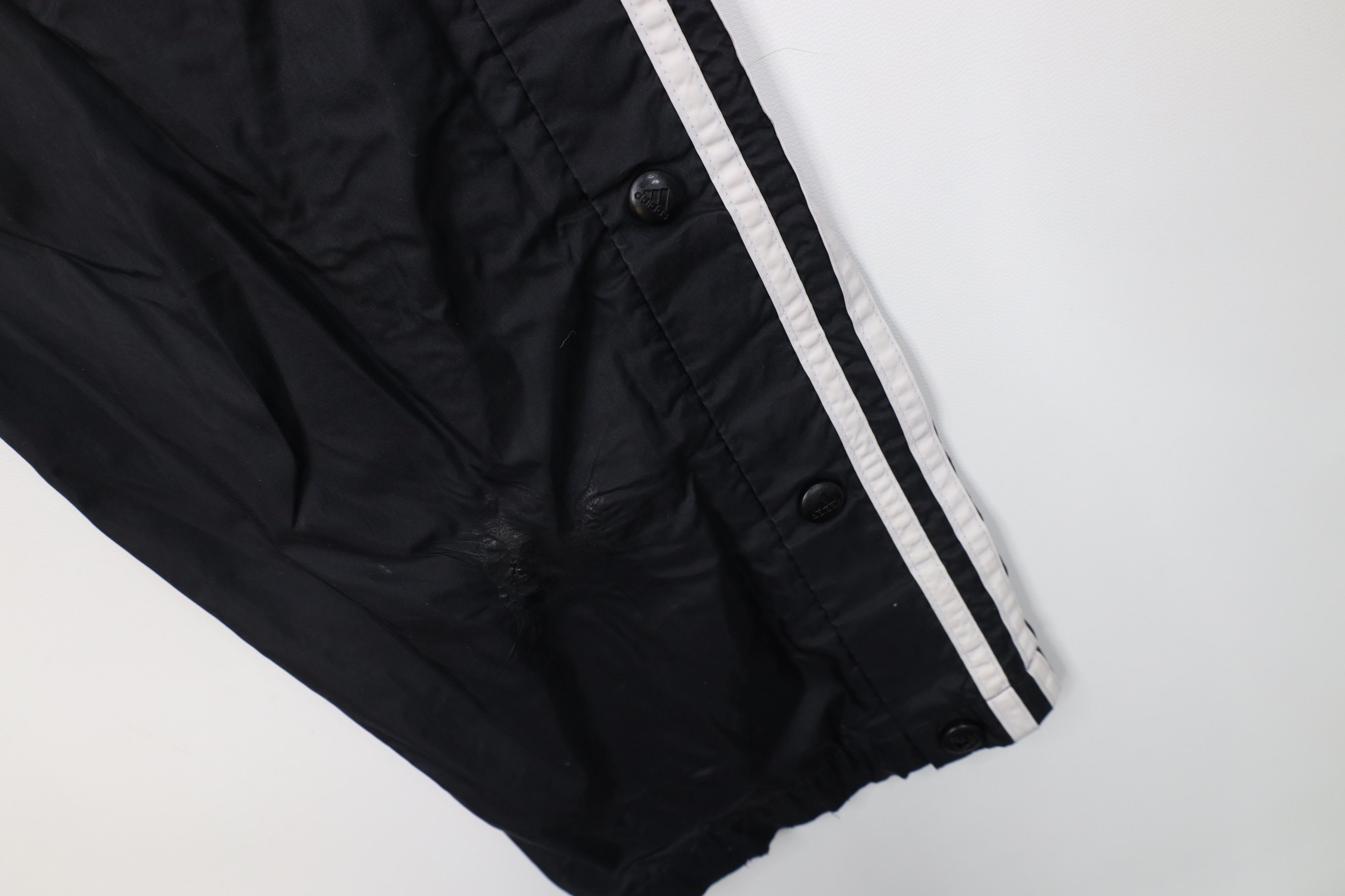 Adidas Vintage Y2K Adidas Lined Tearaway Windbreaker Pants Black Size US 36 / EU 52 - 15 Thumbnail