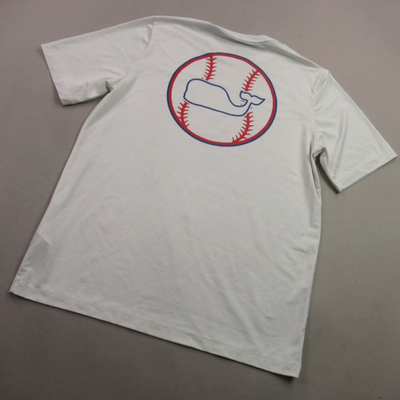 Vineyard Vines Vineyard Vines Shirt Mens Large Short Sleeve Crew Neck Performance White Size US L / EU 52-54 / 3 - 6 Thumbnail