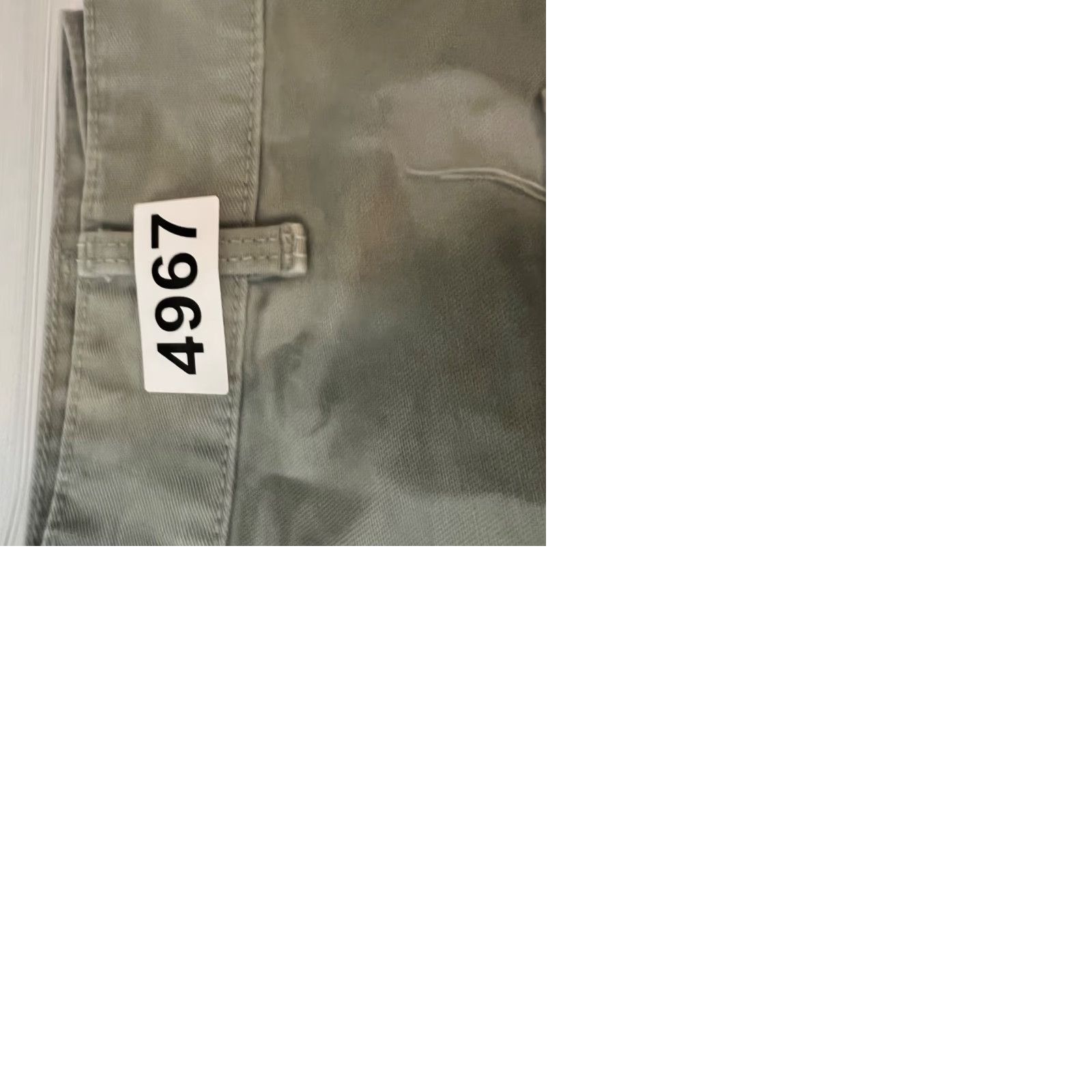 Carhartt Wip Carhartt WIP Mens Pants 30 Pierce Relaxed Straight Fit Green Cotton Workwear Size US 30 / EU 46 - 9 Thumbnail