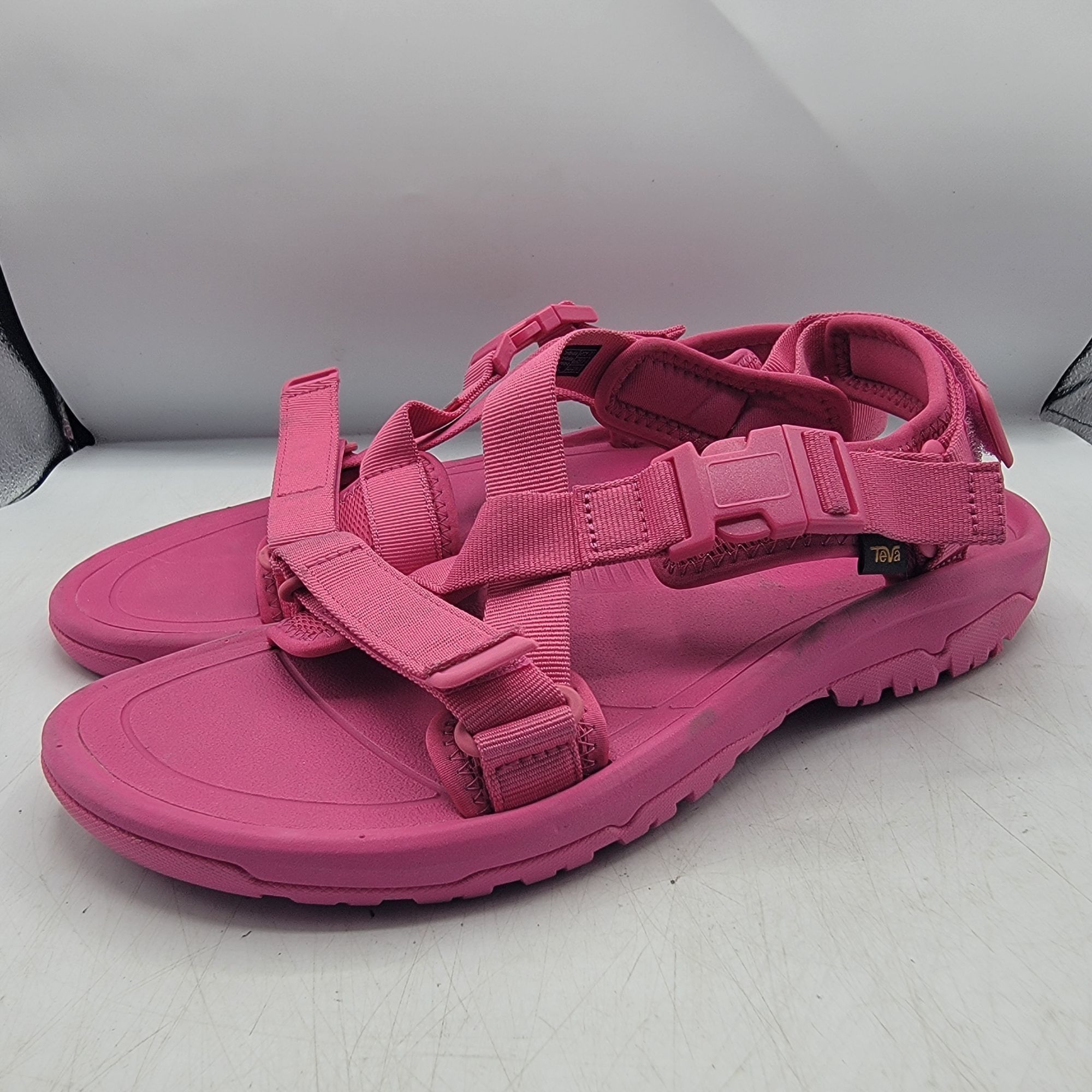 Teva Teva Hurricane Verge Womens 13 Hot Pink Sandals Beach Summer Size US 12 / IT 42 - 4 Thumbnail