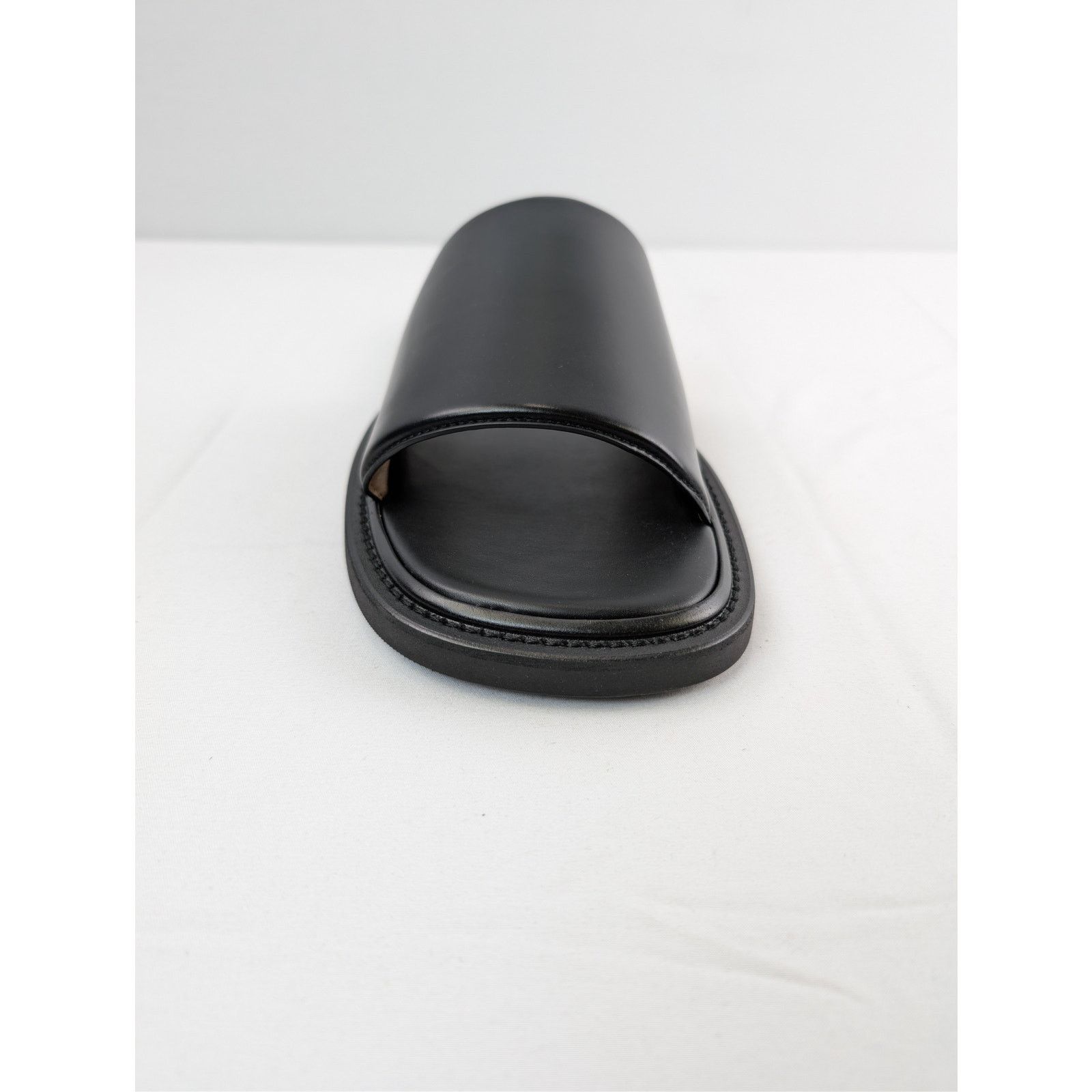 Bottega Veneta o1rshd1 Leather Sandals Slippers in Black Size US 9 / EU 42 - 13 Thumbnail