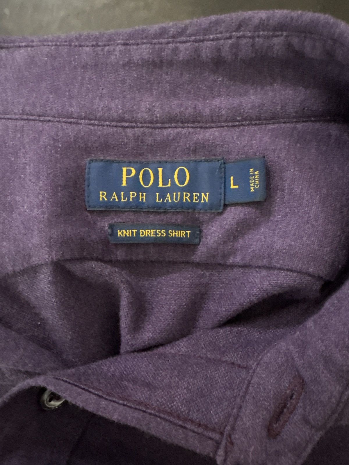Polo Ralph Lauren Purple Polo Ralph Lauren Shirt Size US L / EU 52-54 / 3 - 2 Thumbnail