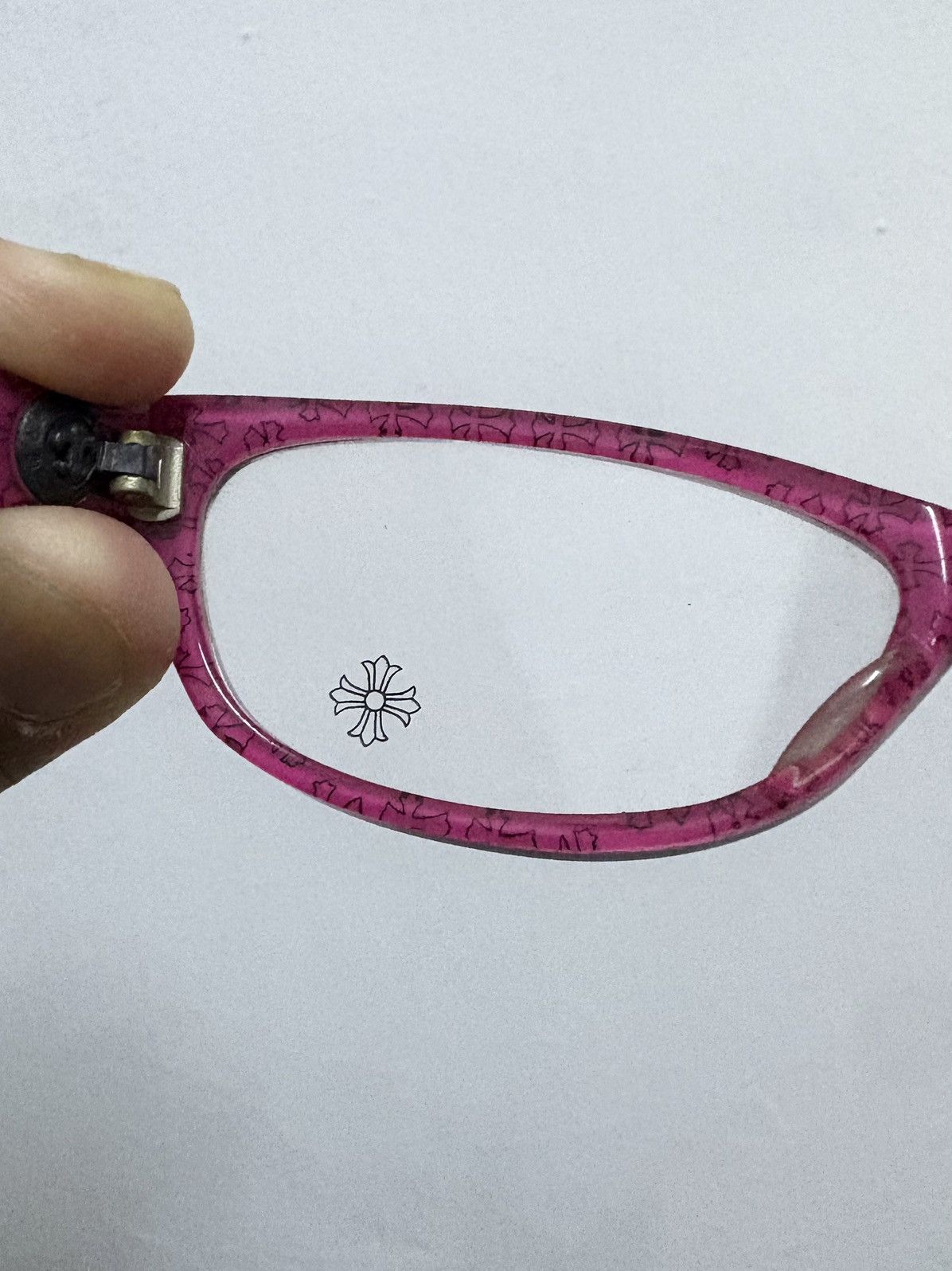 Chrome Hearts Vintage Chrome Hearts Style Fumunda Black Pink Glasses Size ONE SIZE - 7 Thumbnail