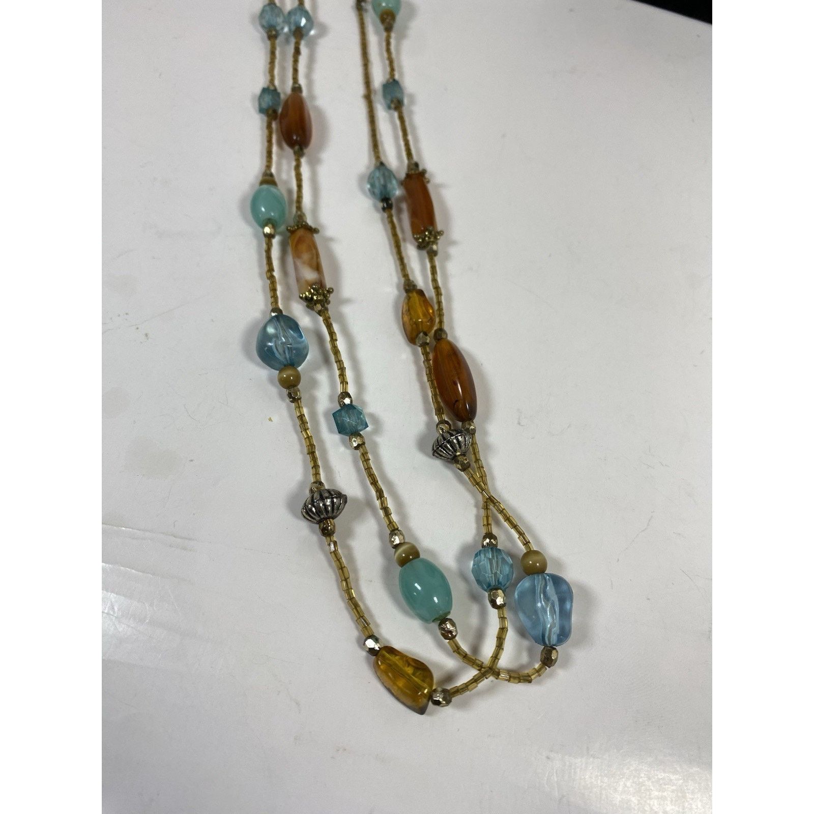 Other Beaded Necklace Stamped 14/20K Size ONE SIZE - 2 Thumbnail