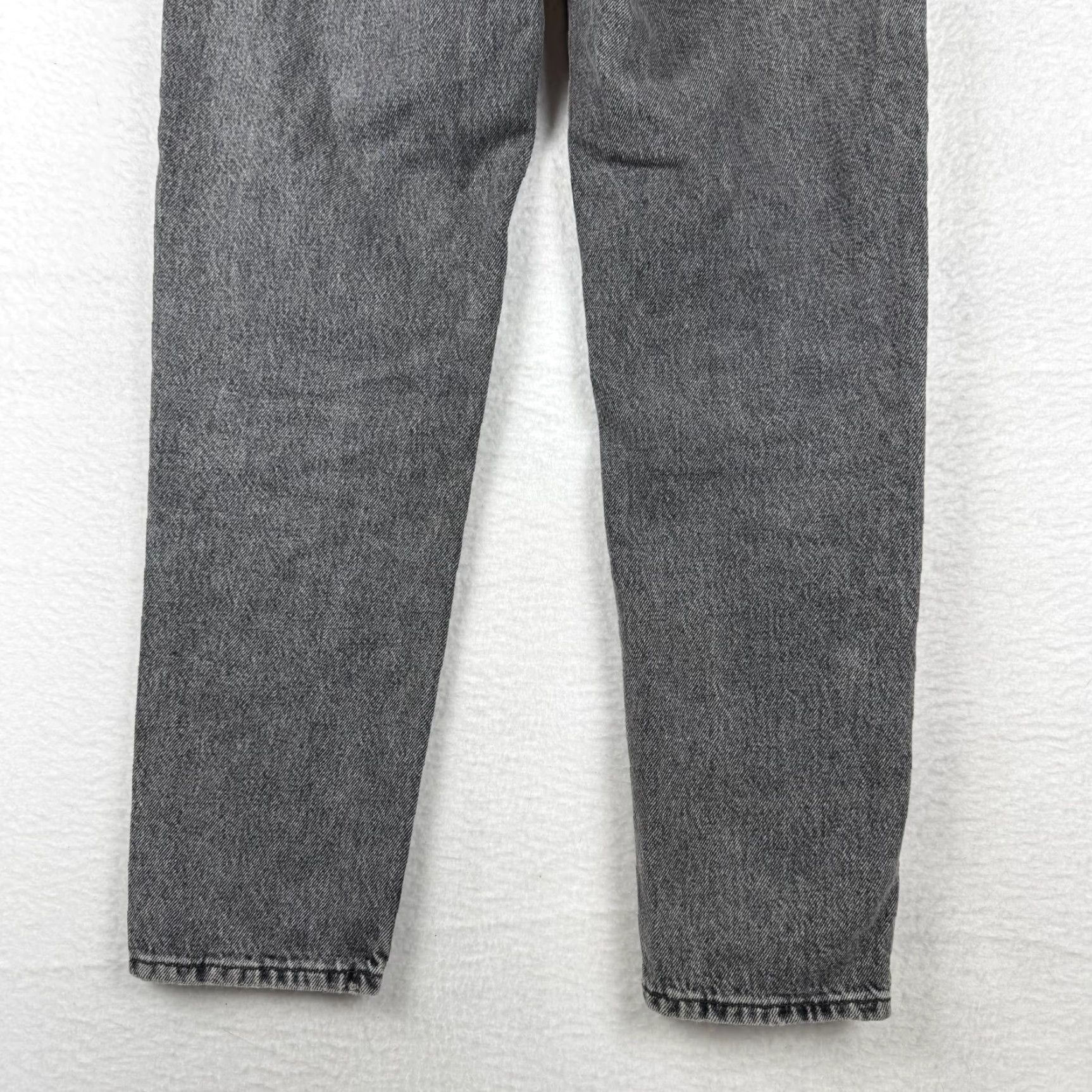 Levi's Levi's Premium 80s Mom Jeans Women's 25 High Waist Washed Black Denim Jeans Size 42" / US 20 - 5 Thumbnail