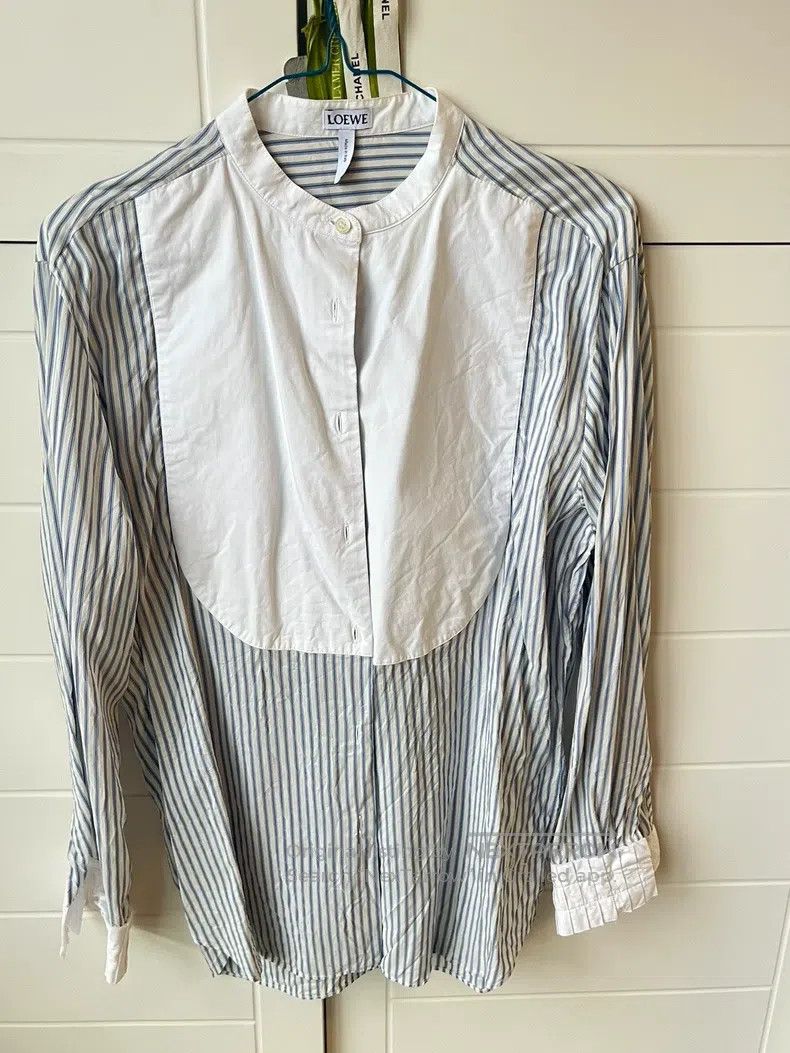 Loewe Loewe Striped Shirt Size XXS / US 00 / IT 34 - 1 Thumbnail