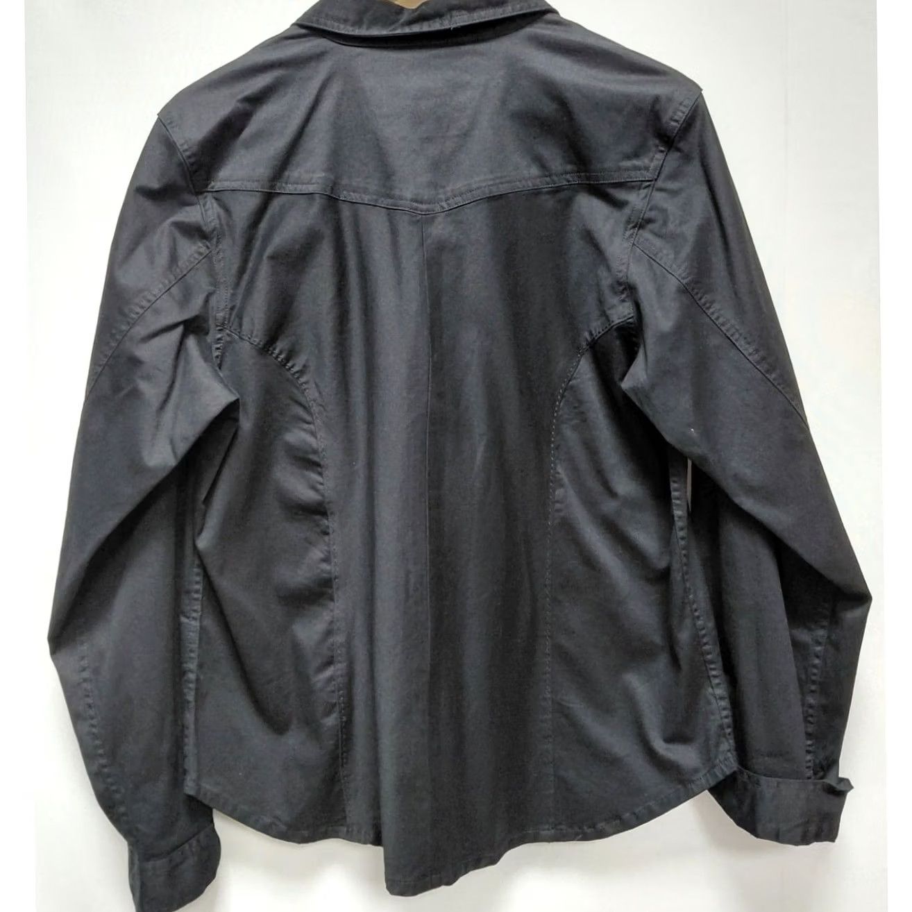 Harley Davidson Harley-Davidson Shirt XL Black Embroidered Button-Up Long Sleeve Solid Size US XL / EU 56 / 4 - 3 Thumbnail