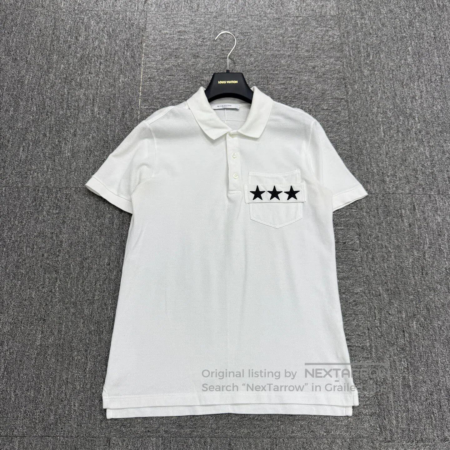 Givenchy × Luxury Rare! Givenchy Star Polo Embroidered Luxury