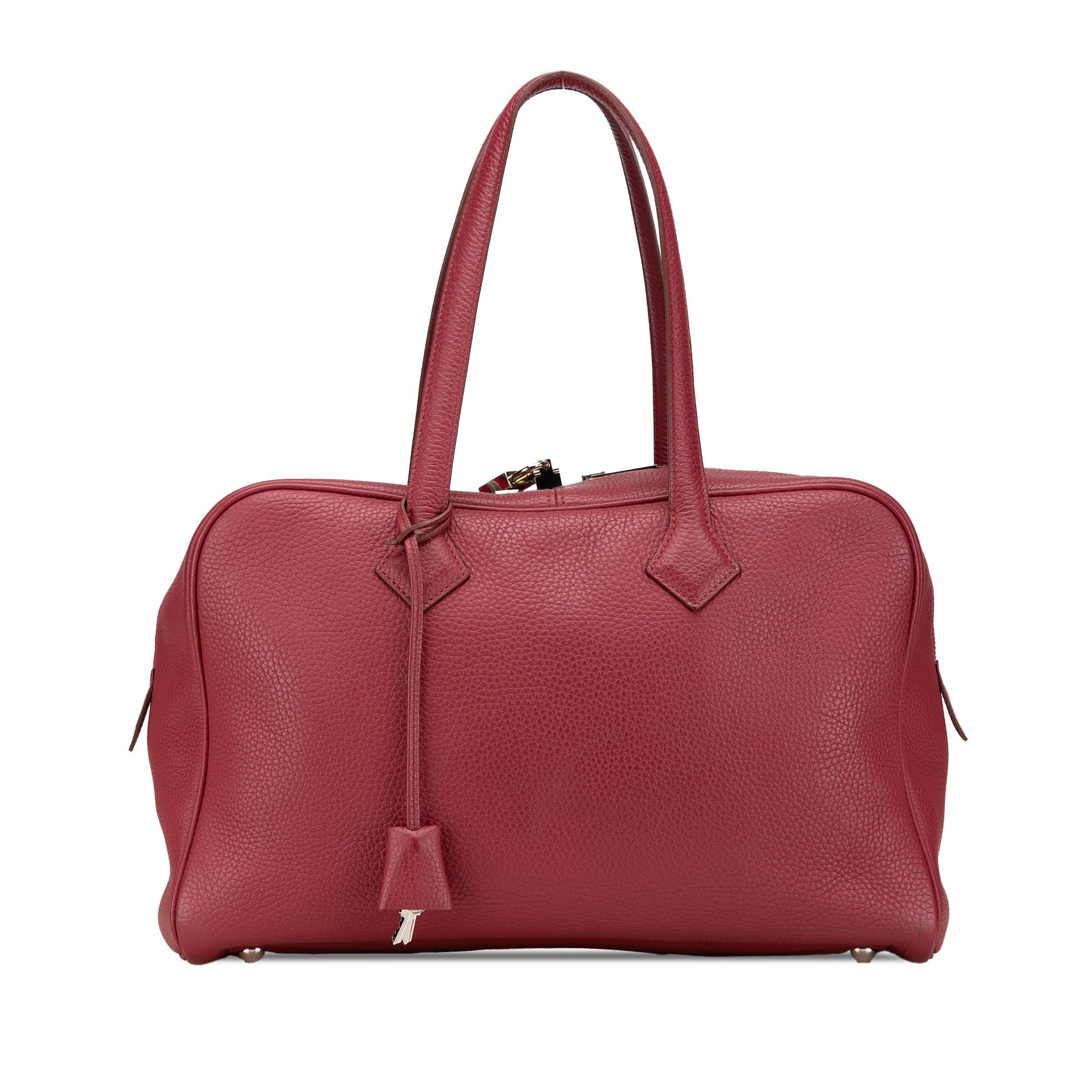 Hermes Hermès Clemence Victoria II 35 Red Size ONE SIZE - 1 Thumbnail