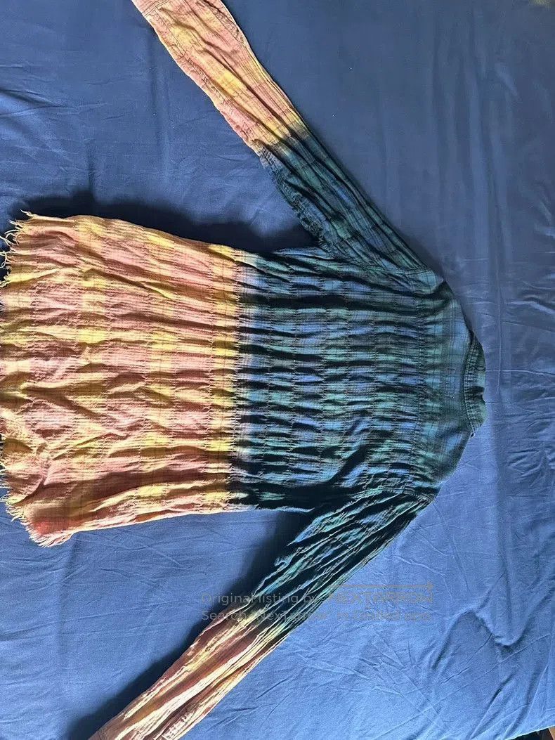 Saint Laurent Paris Saint Laurent Gradient Fringe Shirt. Size US L / EU 52-54 / 3 - 2 Thumbnail
